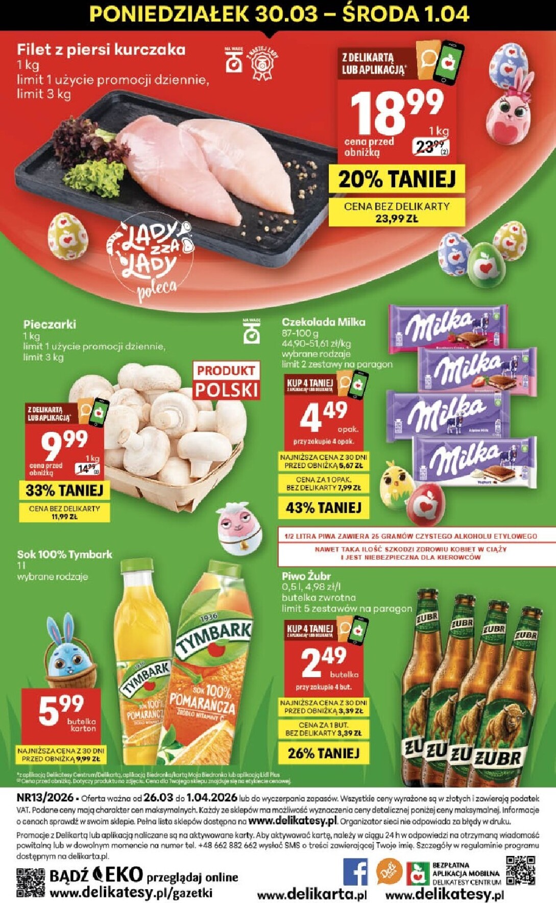 delikatesy-centrum - Gazetka Delikatesy Centrum - ważna od 26.03.2026 do 01.04.2026 - page: 40