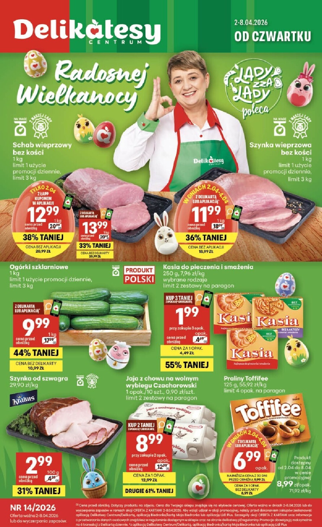 delikatesy-centrum - Gazetka Delikatesy Centrum - ważna od 02.04.2026 do 08.04.2026