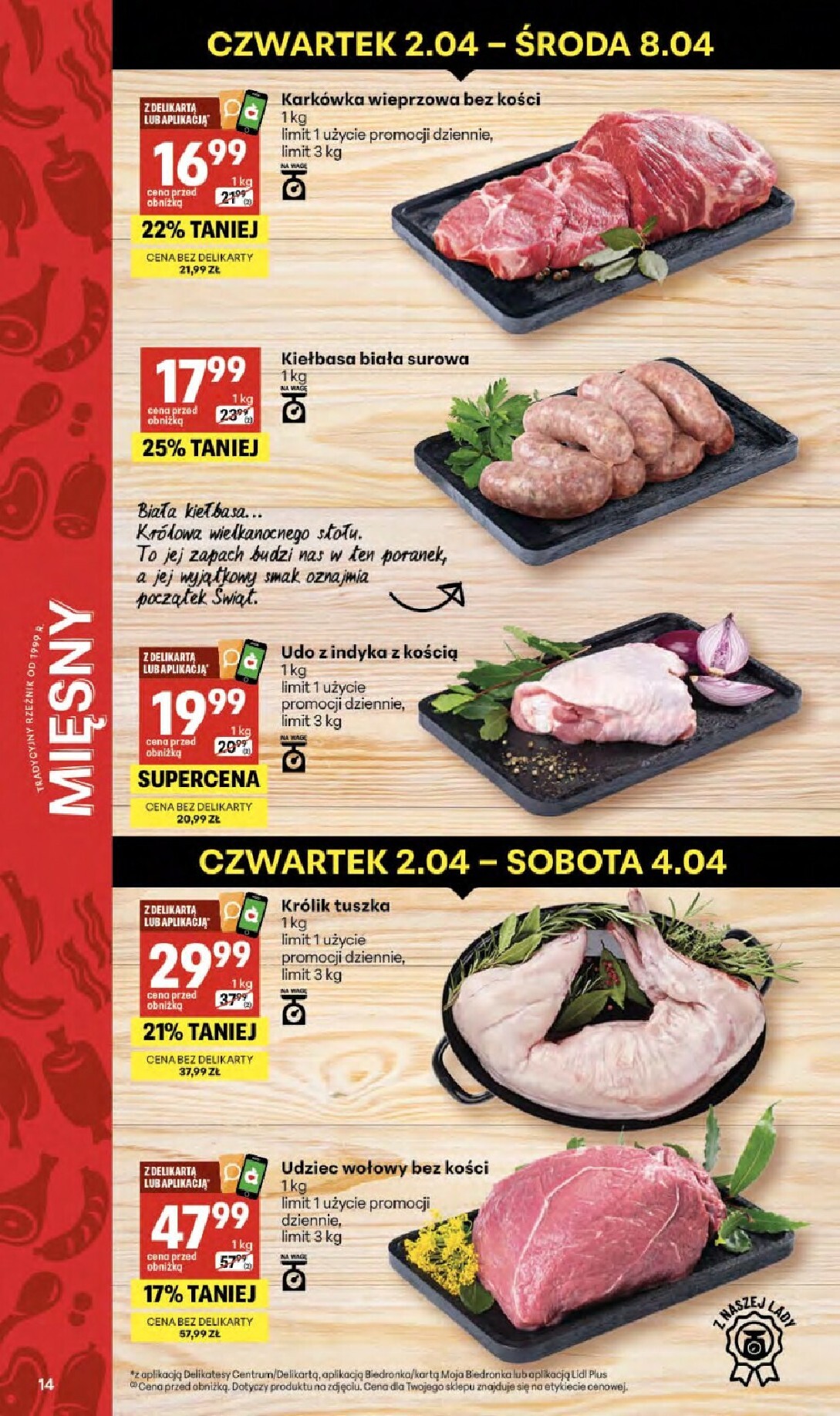 delikatesy-centrum - Gazetka Delikatesy Centrum - ważna od 02.04.2026 do 08.04.2026 - page: 14