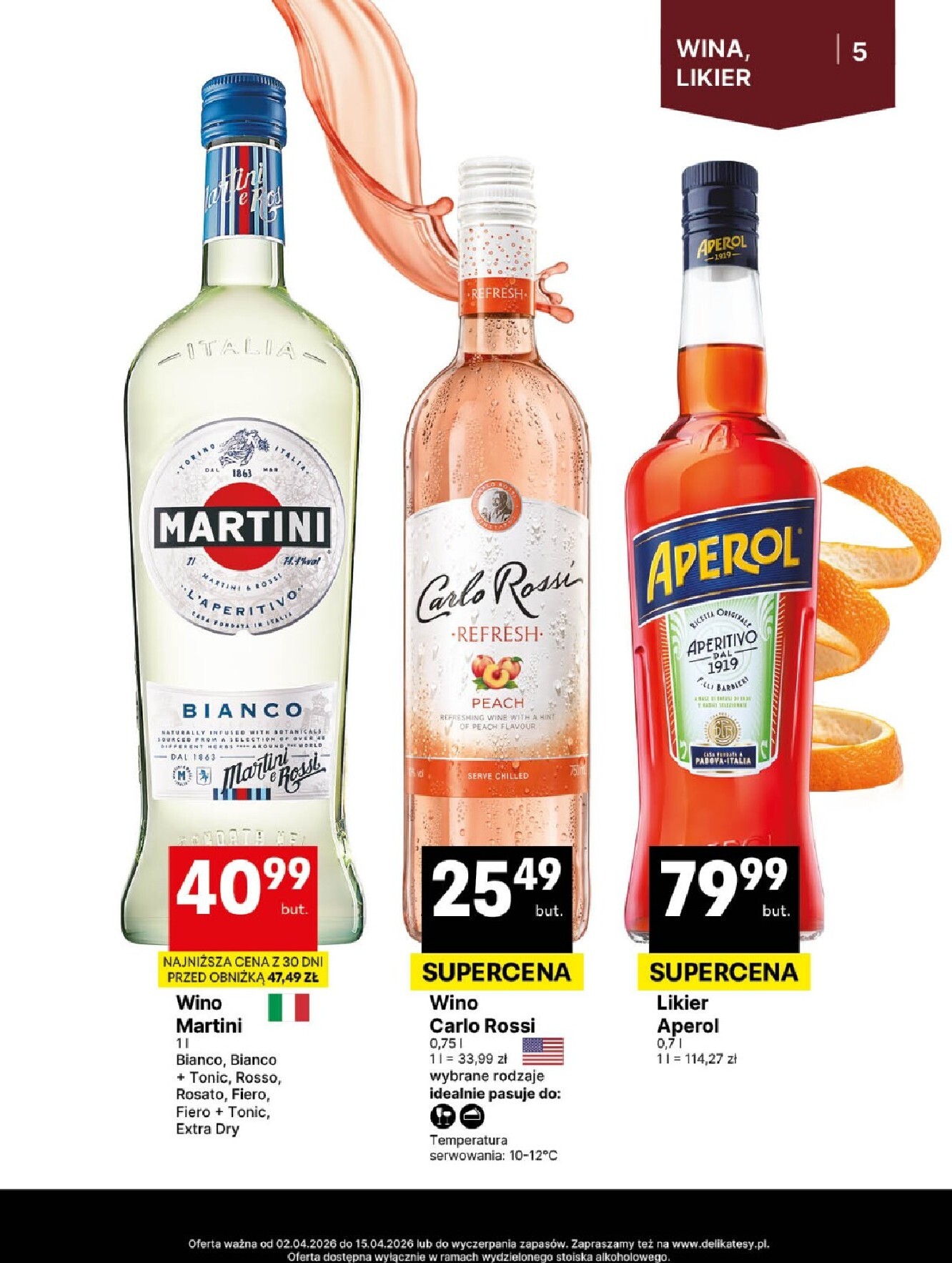 delikatesy-centrum - Gazetka Delikatesy Centrum - Delibarek - ważna od 02.04.2026 do 15.04.2026 - page: 5