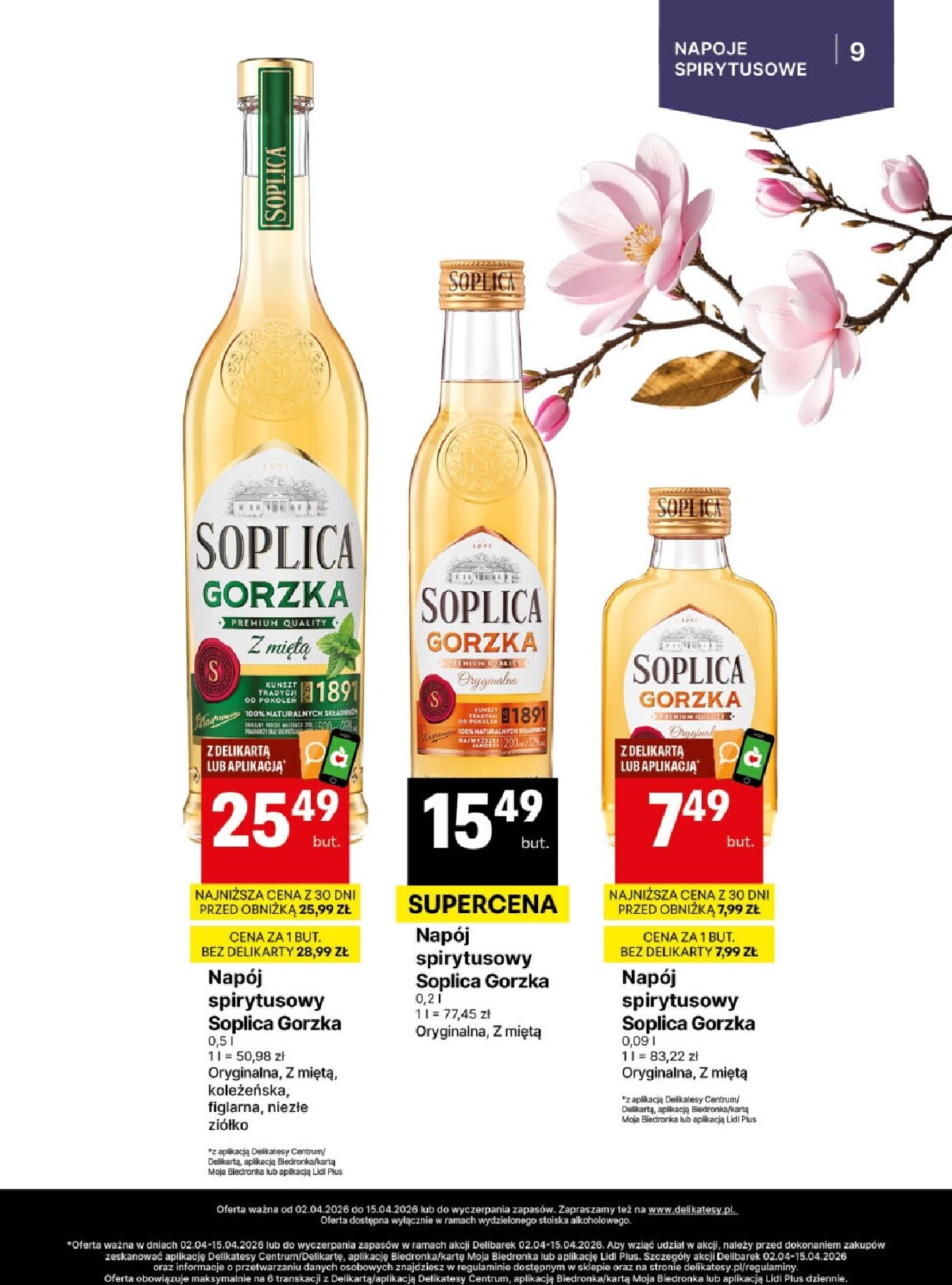delikatesy-centrum - Gazetka Delikatesy Centrum - Delibarek - ważna od 02.04.2026 do 15.04.2026 - page: 9