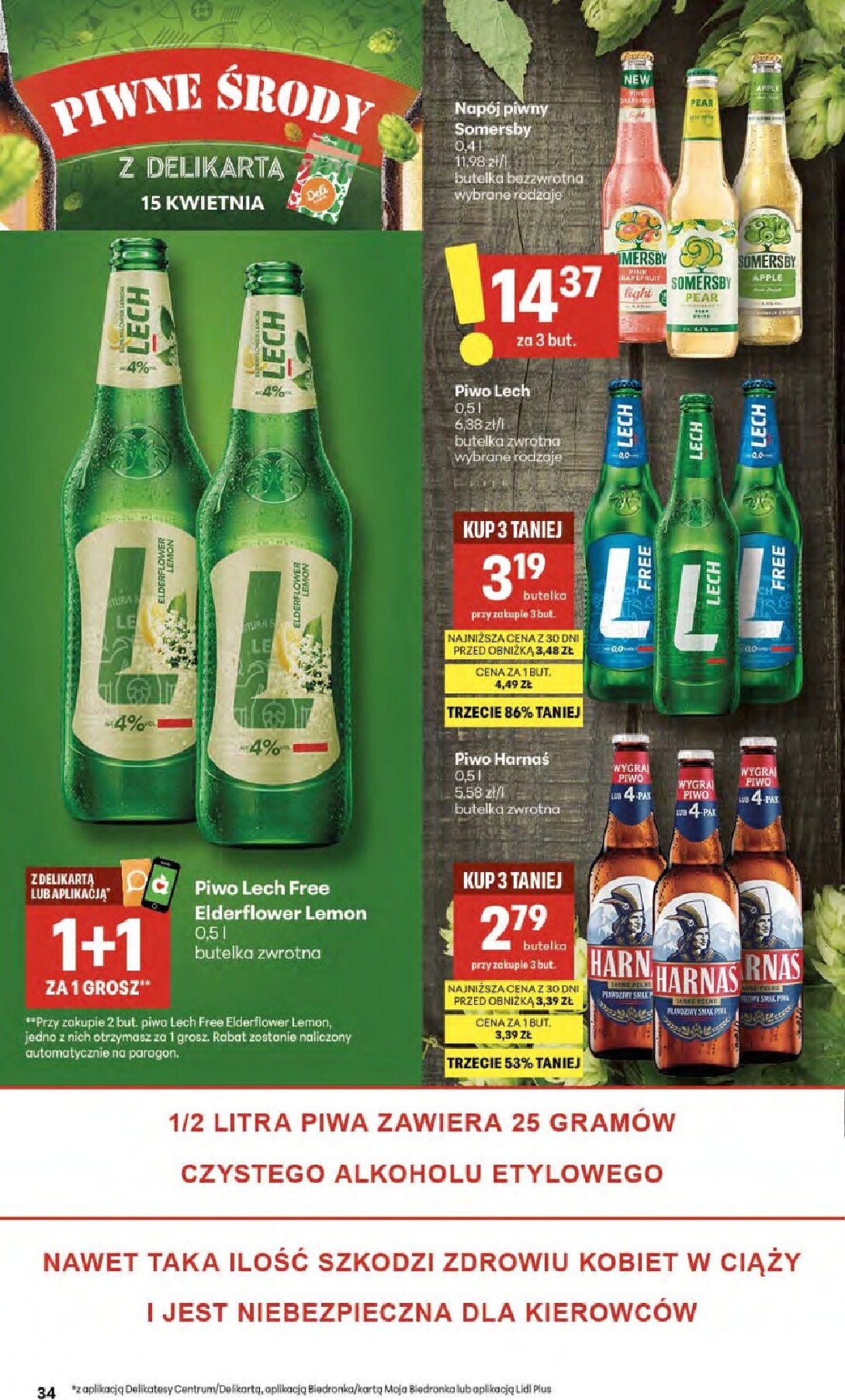 delikatesy-centrum - Nowa gazetka Delikatesy Centrum ważna od 09.04.2026 do 15.04.2026 - page: 34