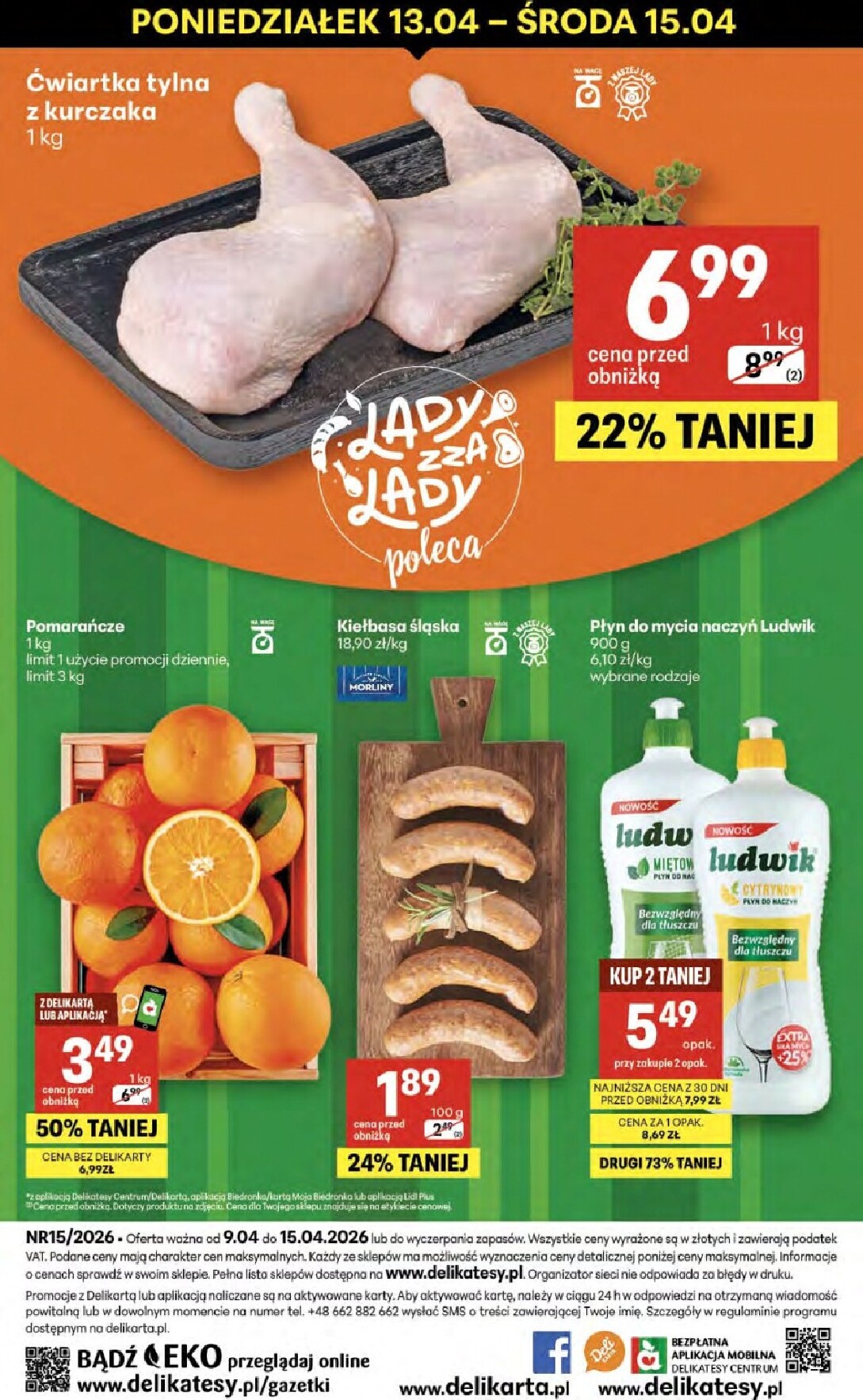 delikatesy-centrum - Nowa gazetka Delikatesy Centrum ważna od 09.04.2026 do 15.04.2026 - page: 40