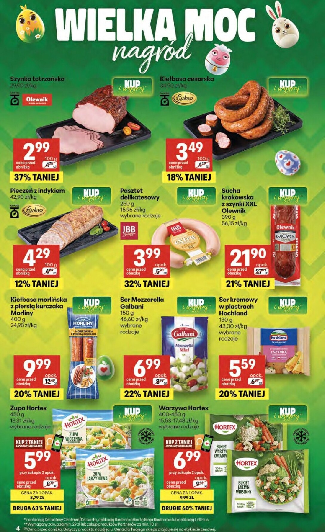 delikatesy-centrum - Nowa gazetka Delikatesy Centrum ważna od 09.04.2026 do 15.04.2026 - page: 4