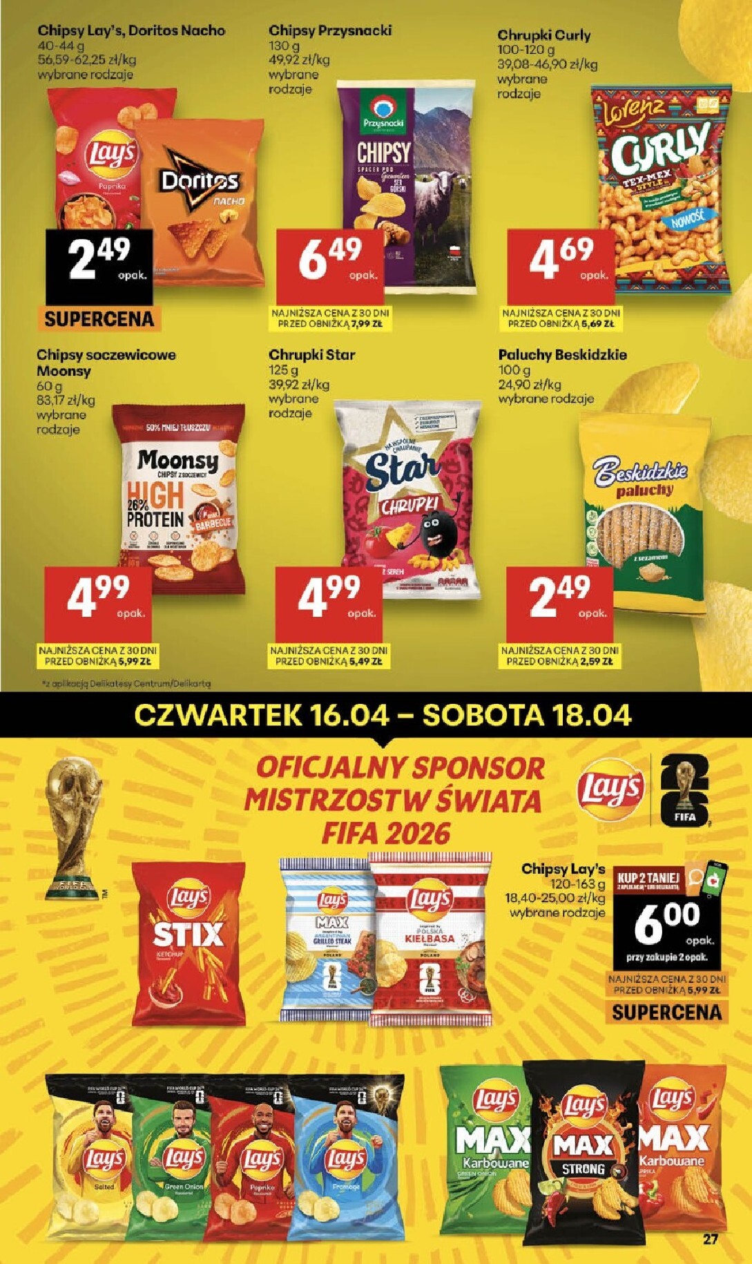 delikatesy-centrum - Nowa gazetka Delikatesy Centrum ważna od 16.04.2026 do 22.04.2026 - page: 27