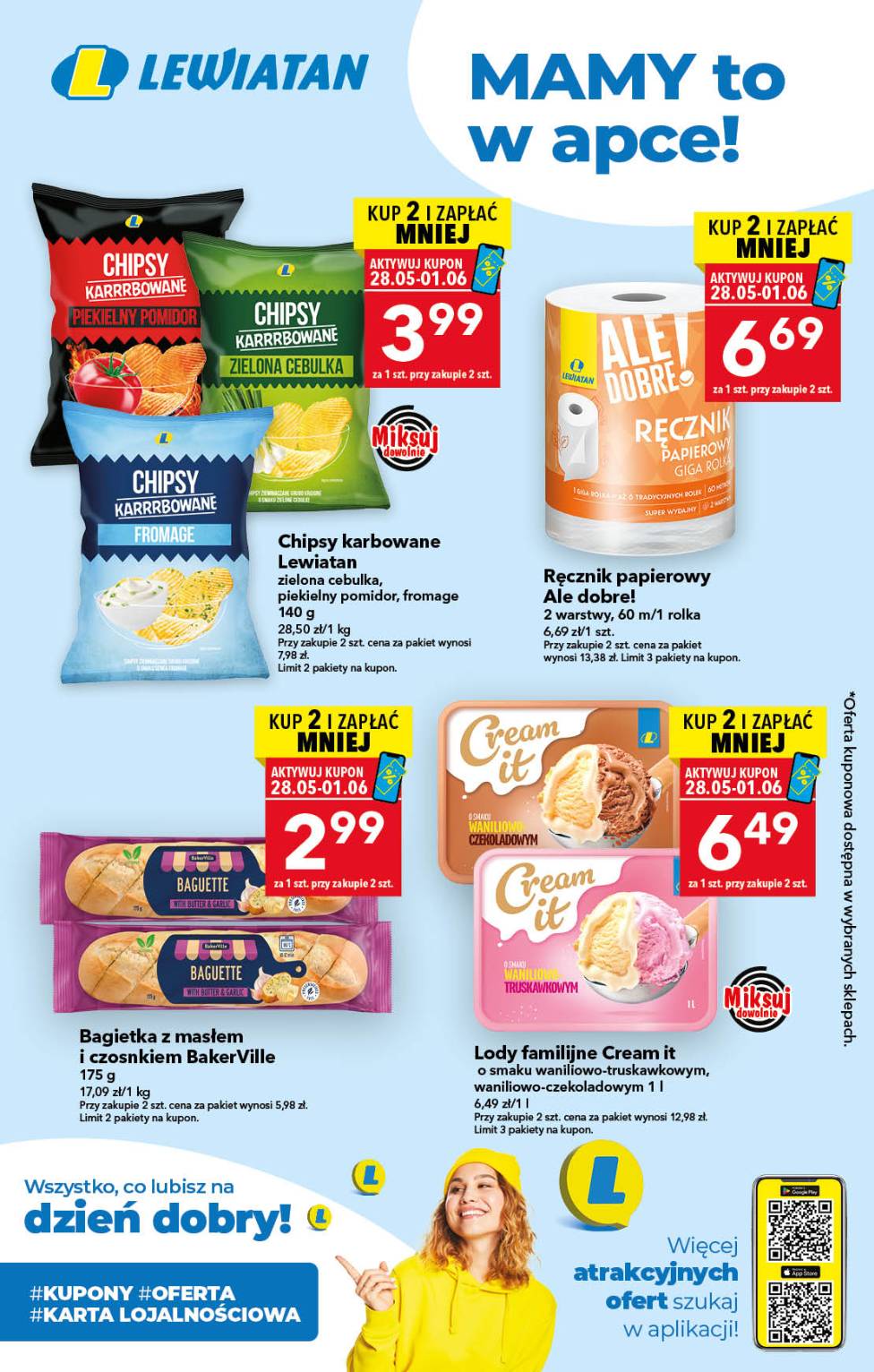 lewiatan - Nowa gazetka Lewiatan - Mamy TO w apce! ważna od 28.05.2026 do 01.06.2026 - page: 1