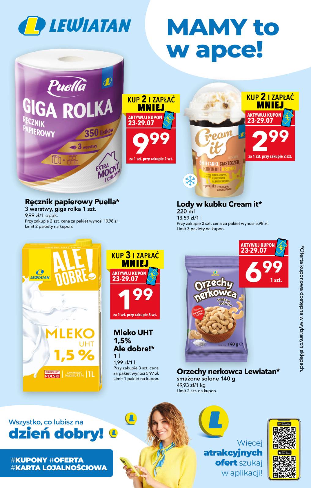 lewiatan - Nowa gazetka Lewiatan - Mamy TO w apce! ważna od 23.07.2026 do 29.07.2026