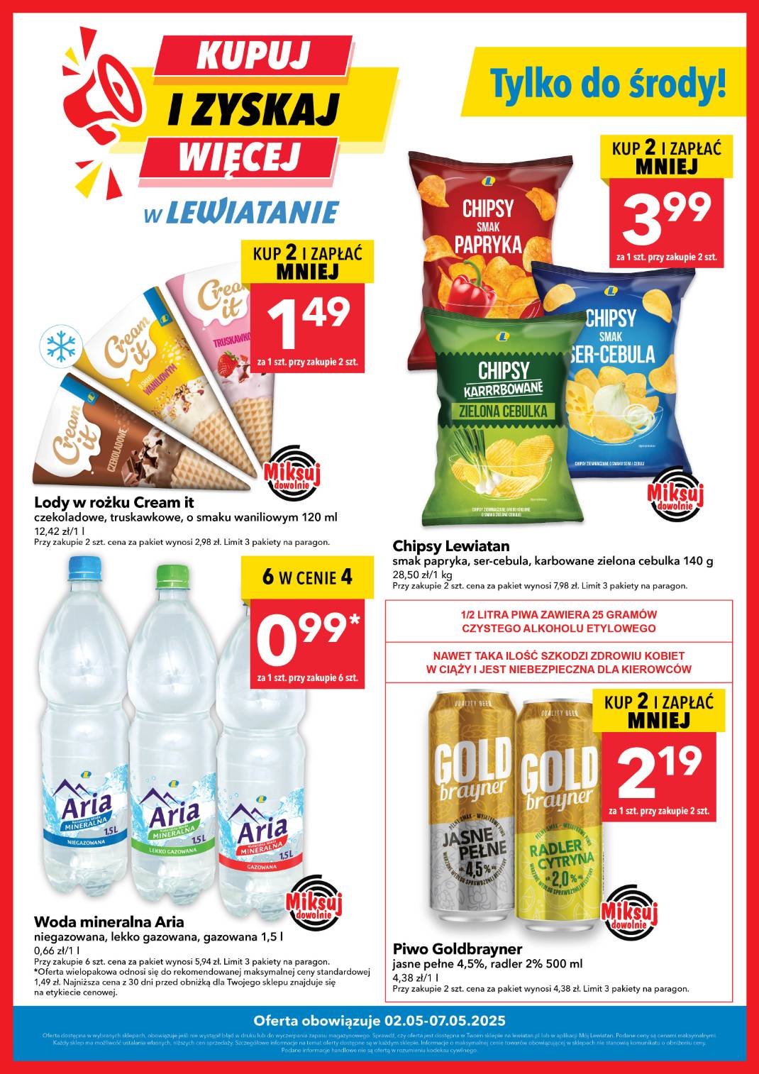 lewiatan - Lewiatan - Kupuj więcej i zyskaj! gazetka ważna od 02.05. - 07.05.
