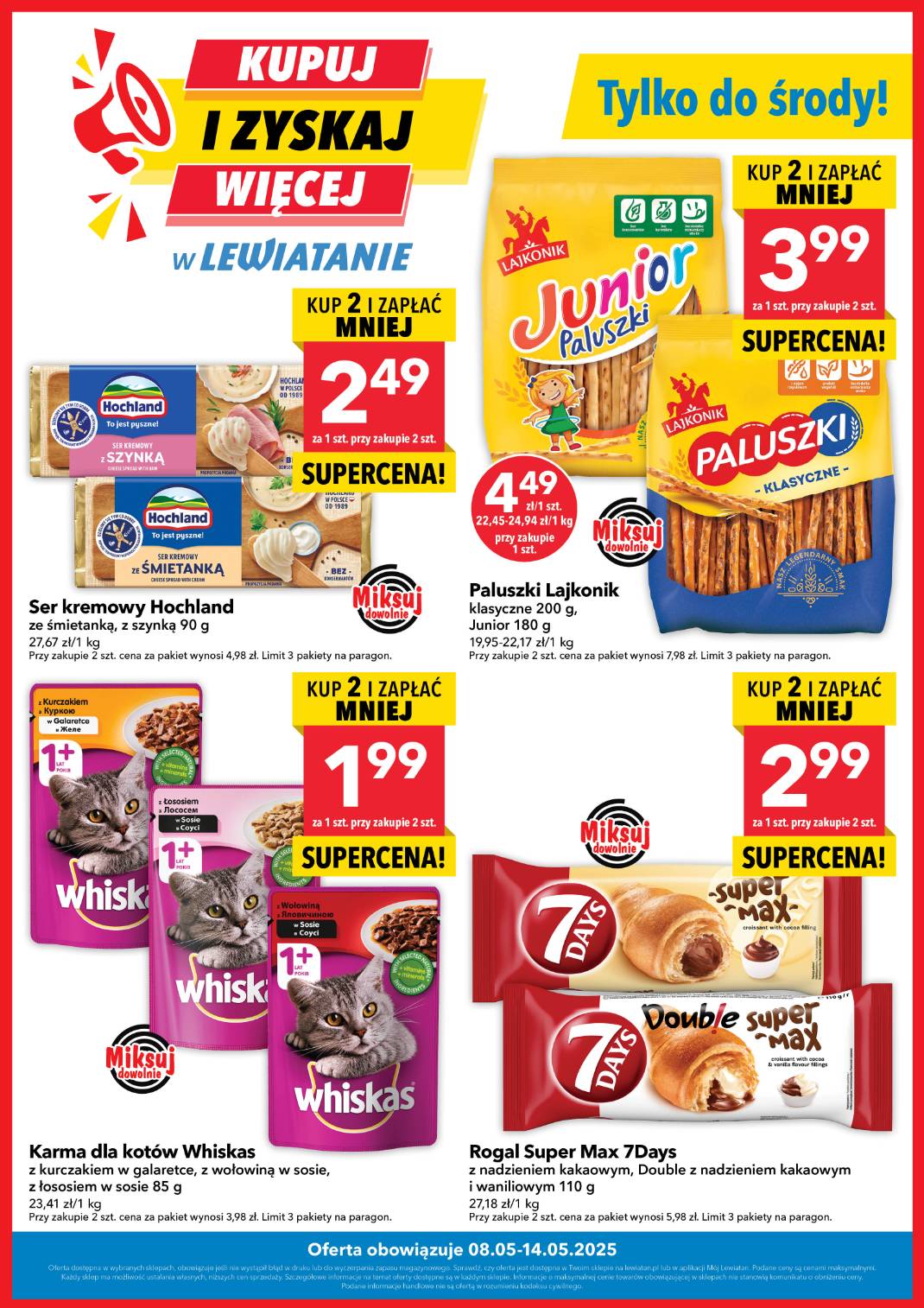 lewiatan - Lewiatan - Kupuj i zyskaj więcej! gazetka ważna od 08.05. - 14.05.