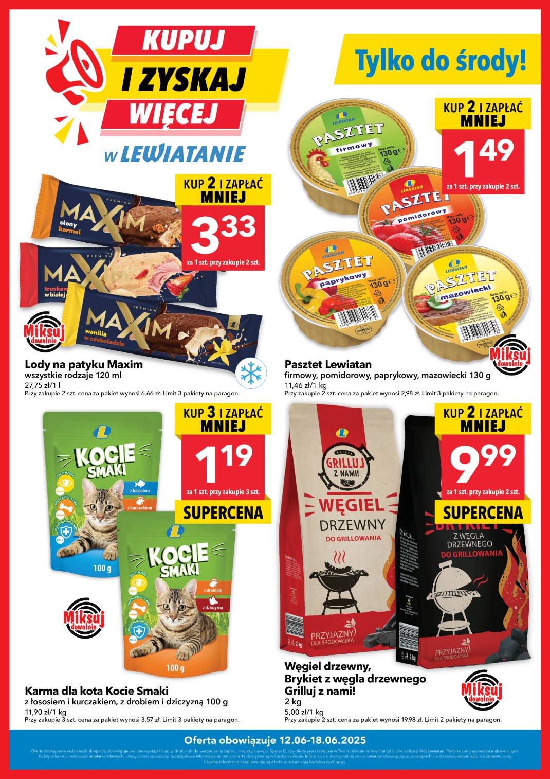lewiatan - Gazetka Lewiatan - Kupuj i zyskaj więcej! ważna od 12.06. - 18.06.
