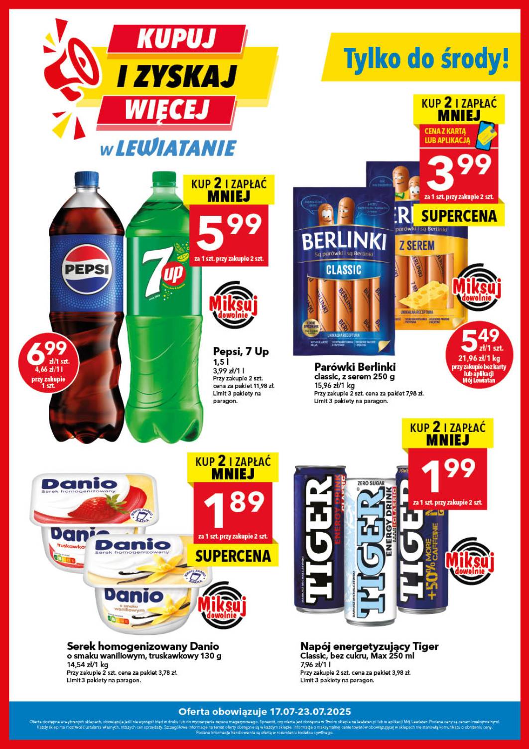 lewiatan - Gazetka Lewiatan - Kupuj i zyskaj więcej ważna od 17.07. - 23.07.