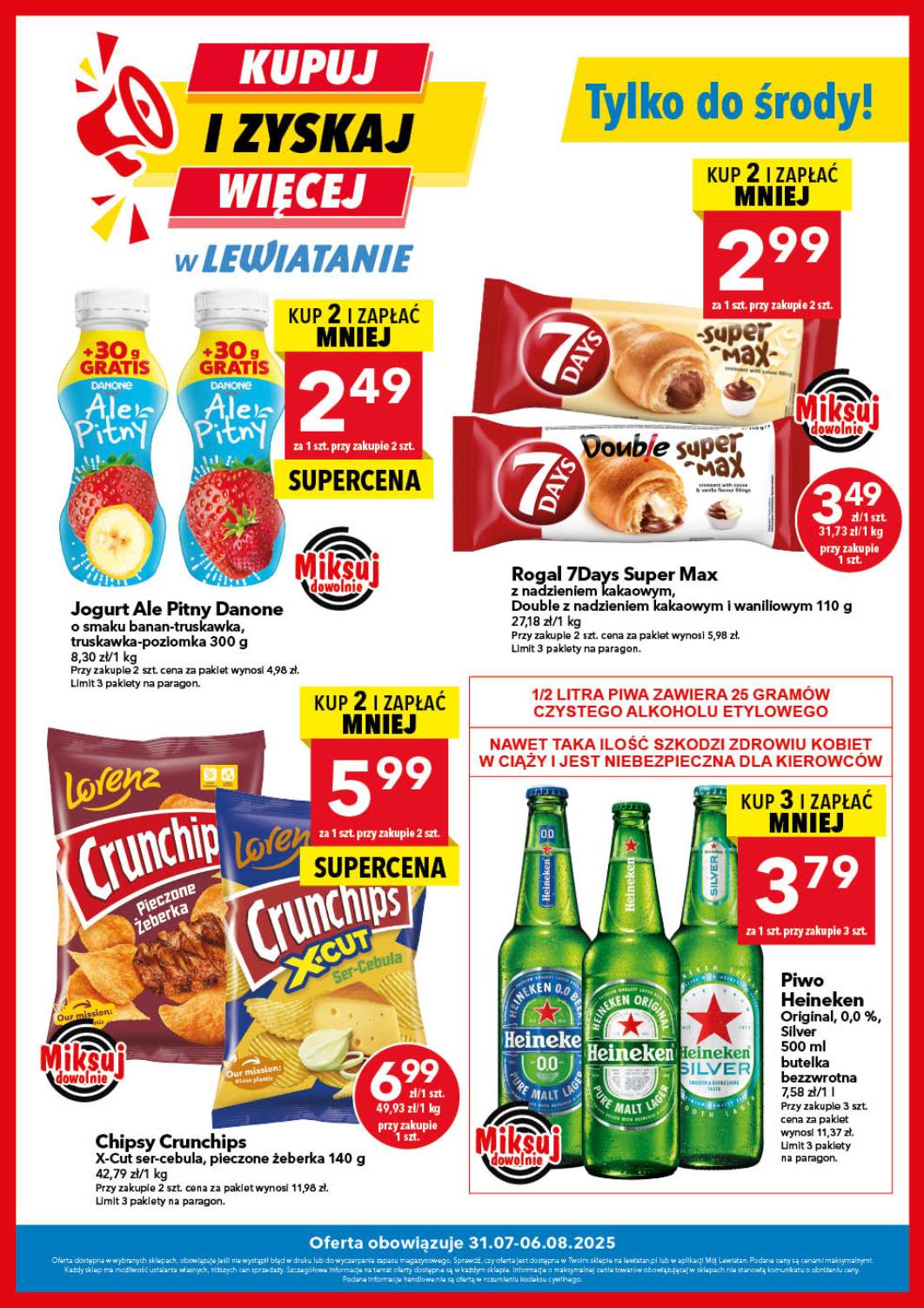 lewiatan - Gazetka Lewiatan - Kupuj i zyskaj więcej ważna od 31.07. - 06.08.