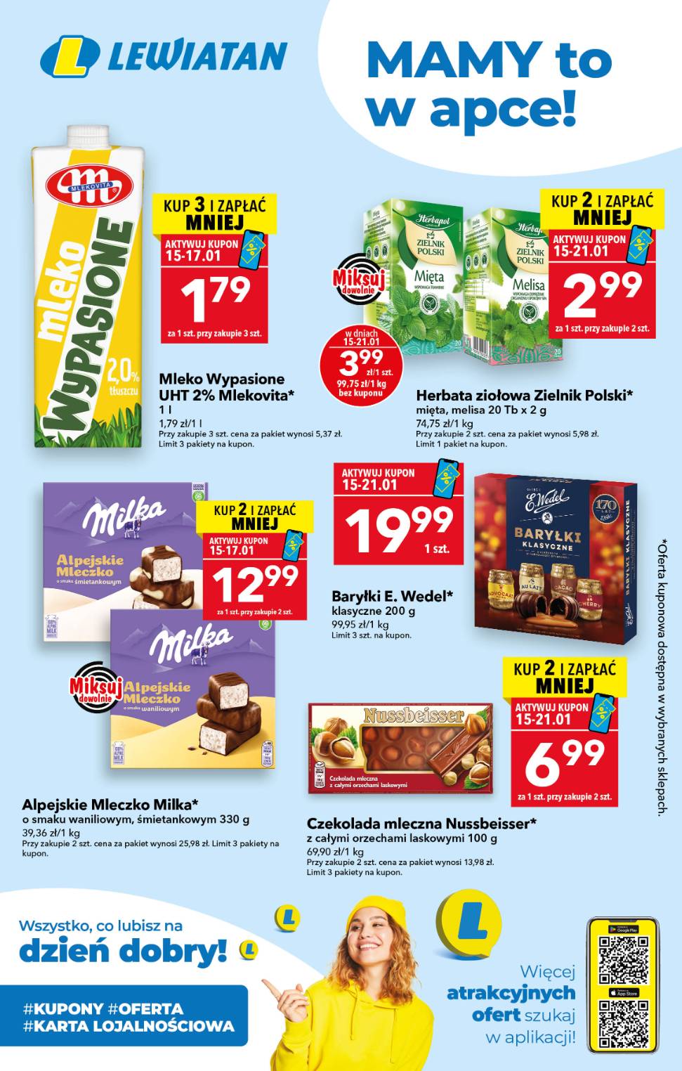 lewiatan - Gazetka Lewiatan - Mamy to w apce - ważna od 15.01. do 21.01.