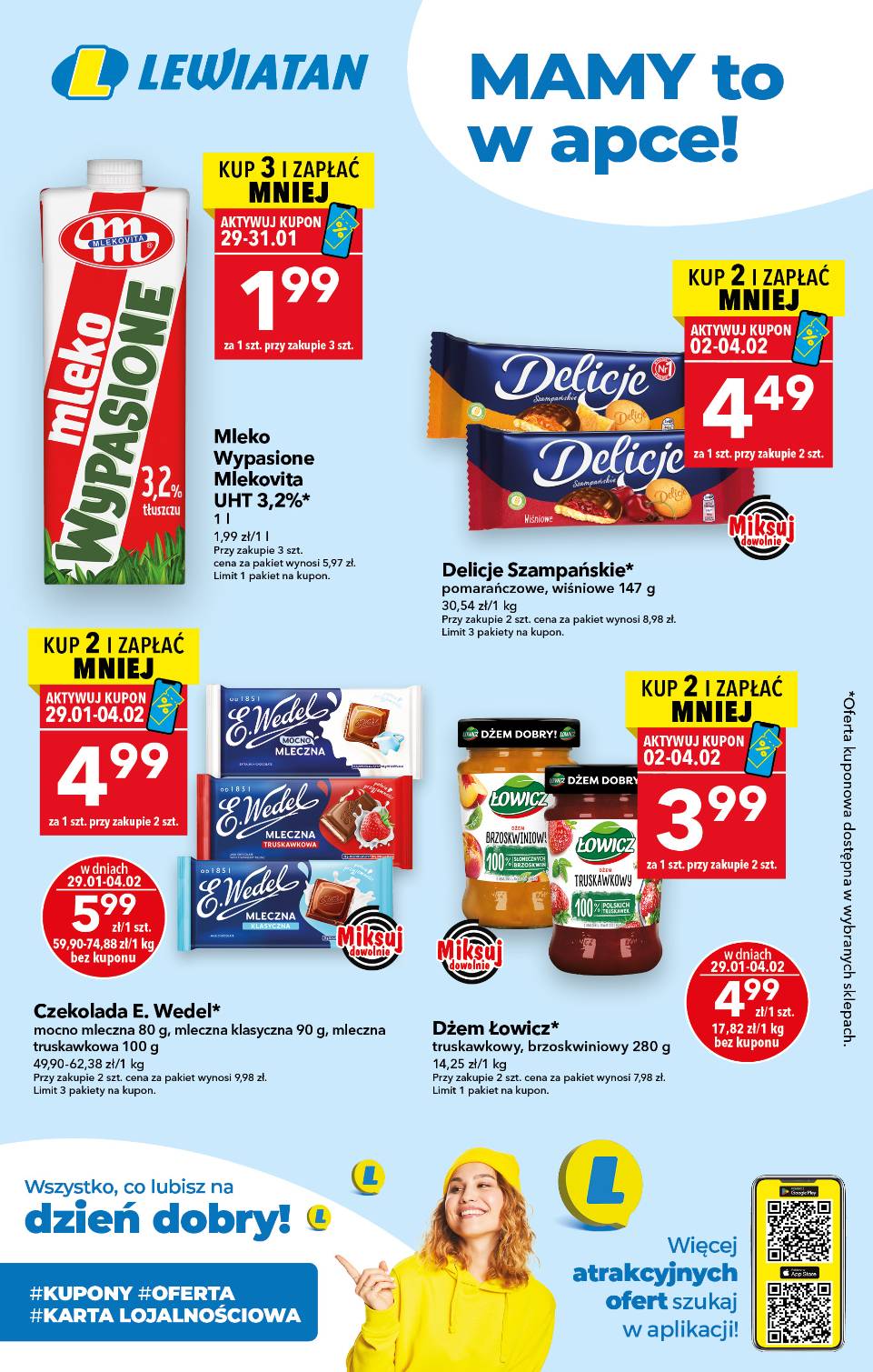 lewiatan - Gazetka Lewiatan - Mamy to w apce! - ważna od 29.01. do 04.02.