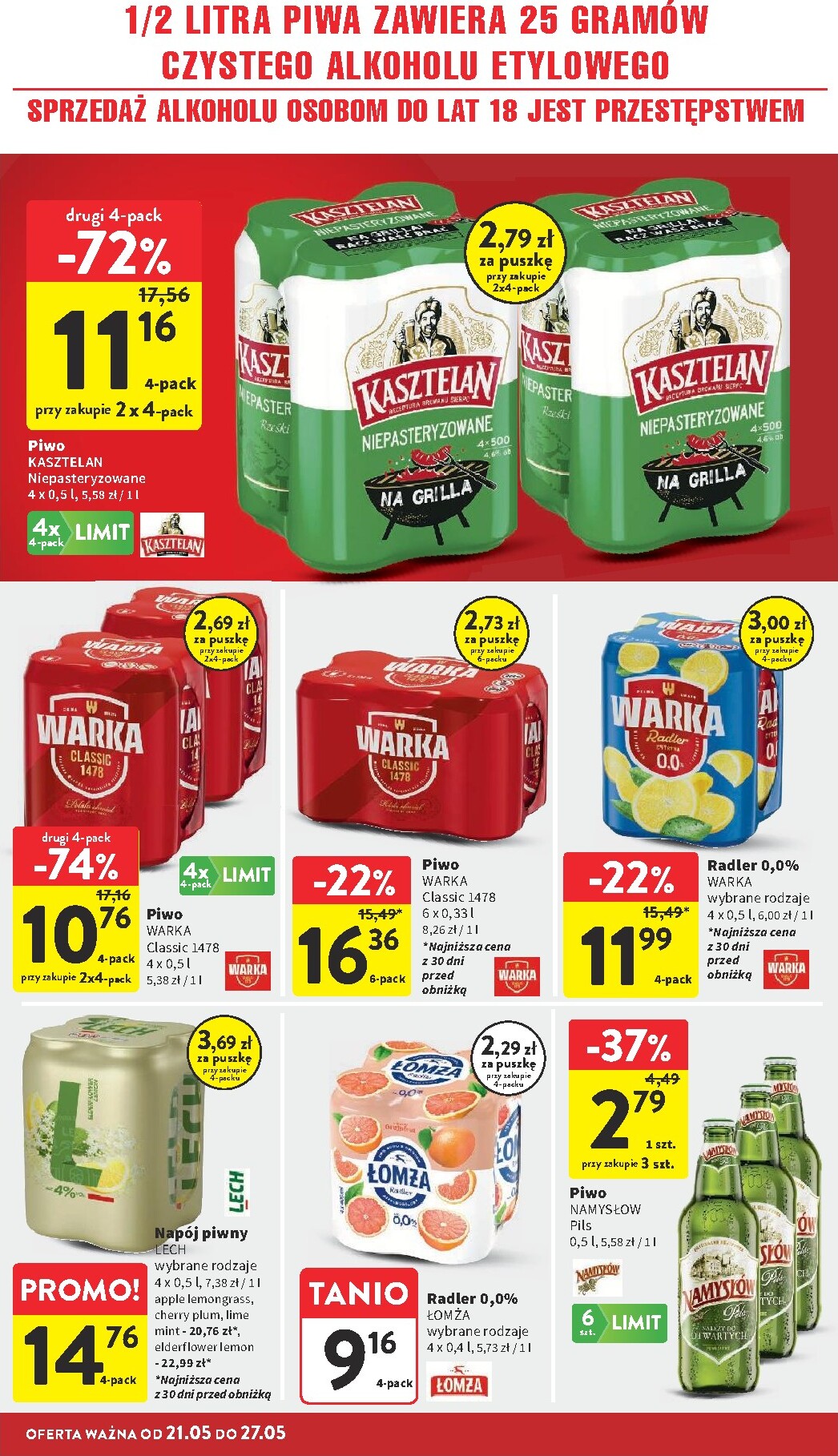 intermarche - Nowa gazetka Intermarché ważna od 21.05.2026 do 27.05.2026 - page: 36