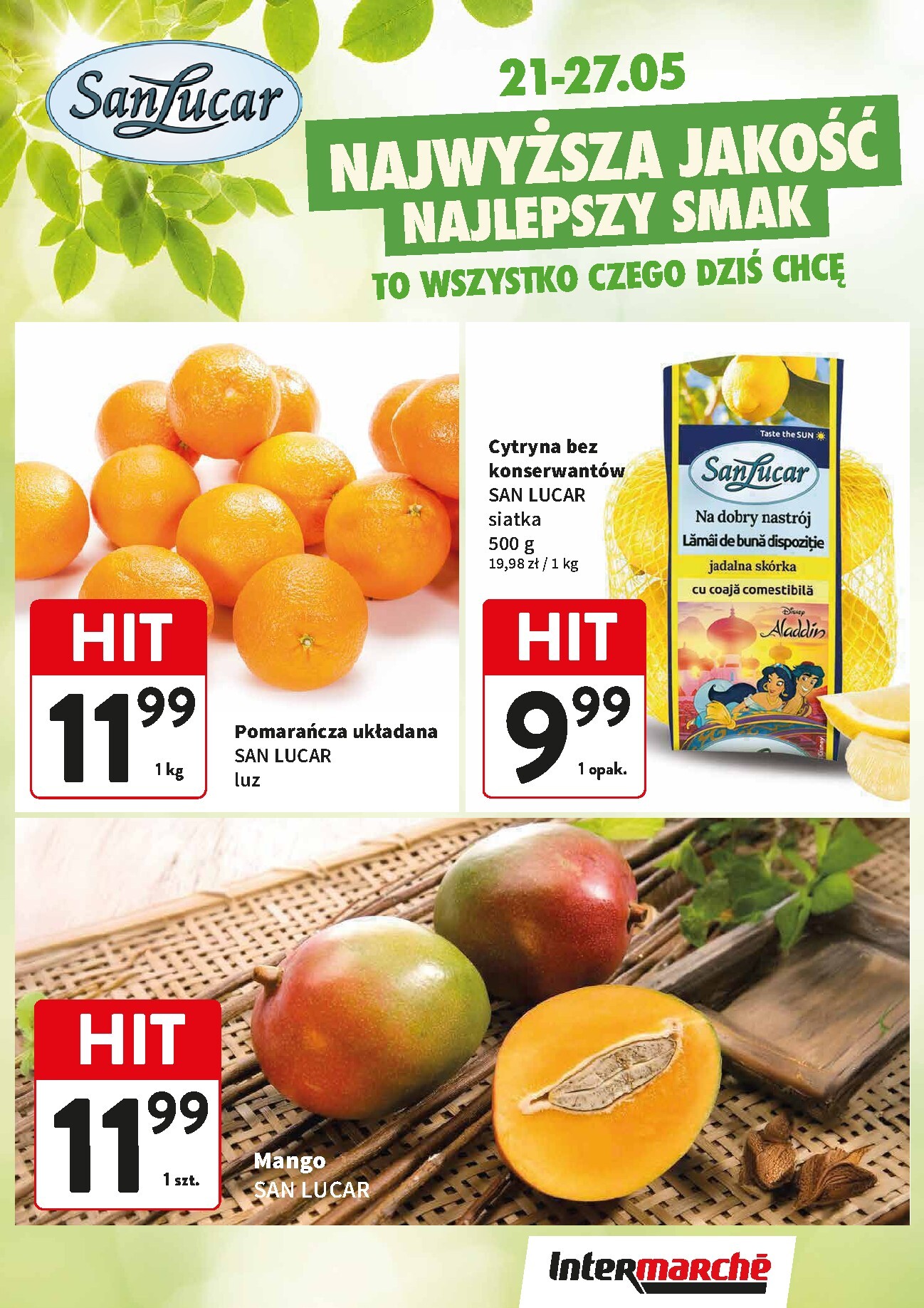 intermarche - Aktualna gazetka Intermarché - Świeży Hit ważna od 21.05.2026 do 27.05.2026