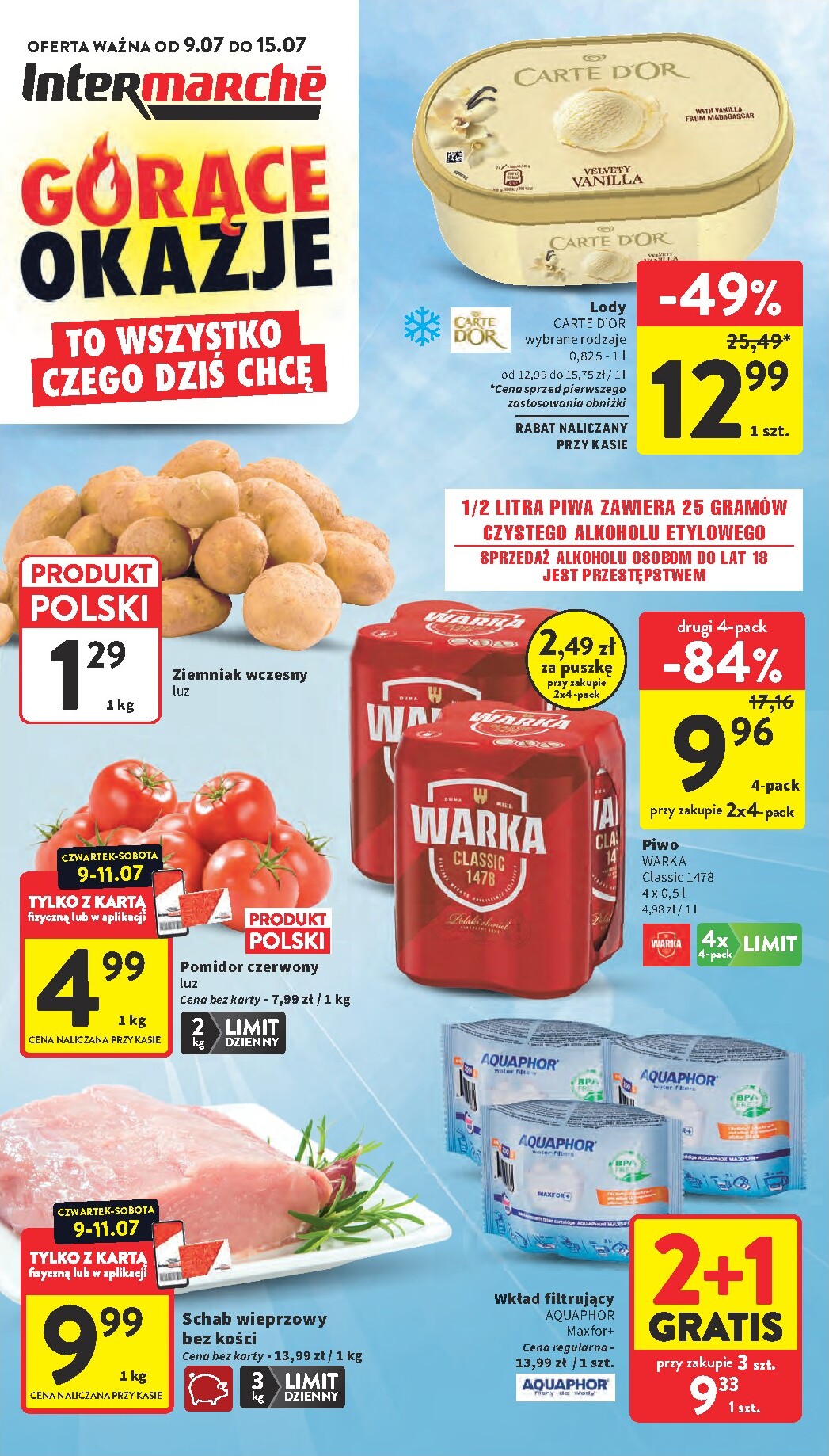 intermarche - Nowa gazetka Intermarché ważna od 09.07.2026 do 15.07.2026