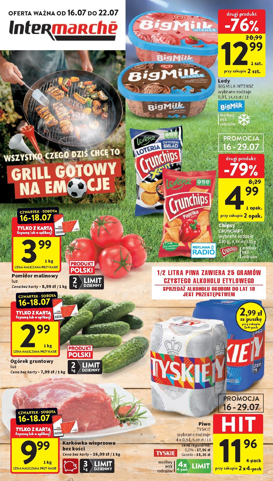 intermarche - Nowa gazetka Intermarché ważna od 16.07.2026 do 22.07.2026