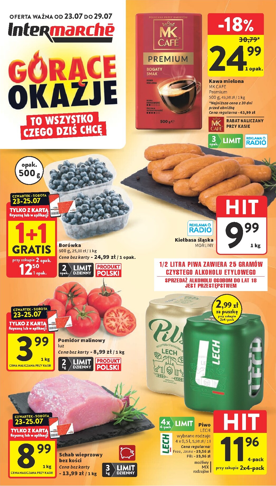 intermarche - Nowa gazetka Intermarché ważna od 23.07.2026 do 29.07.2026