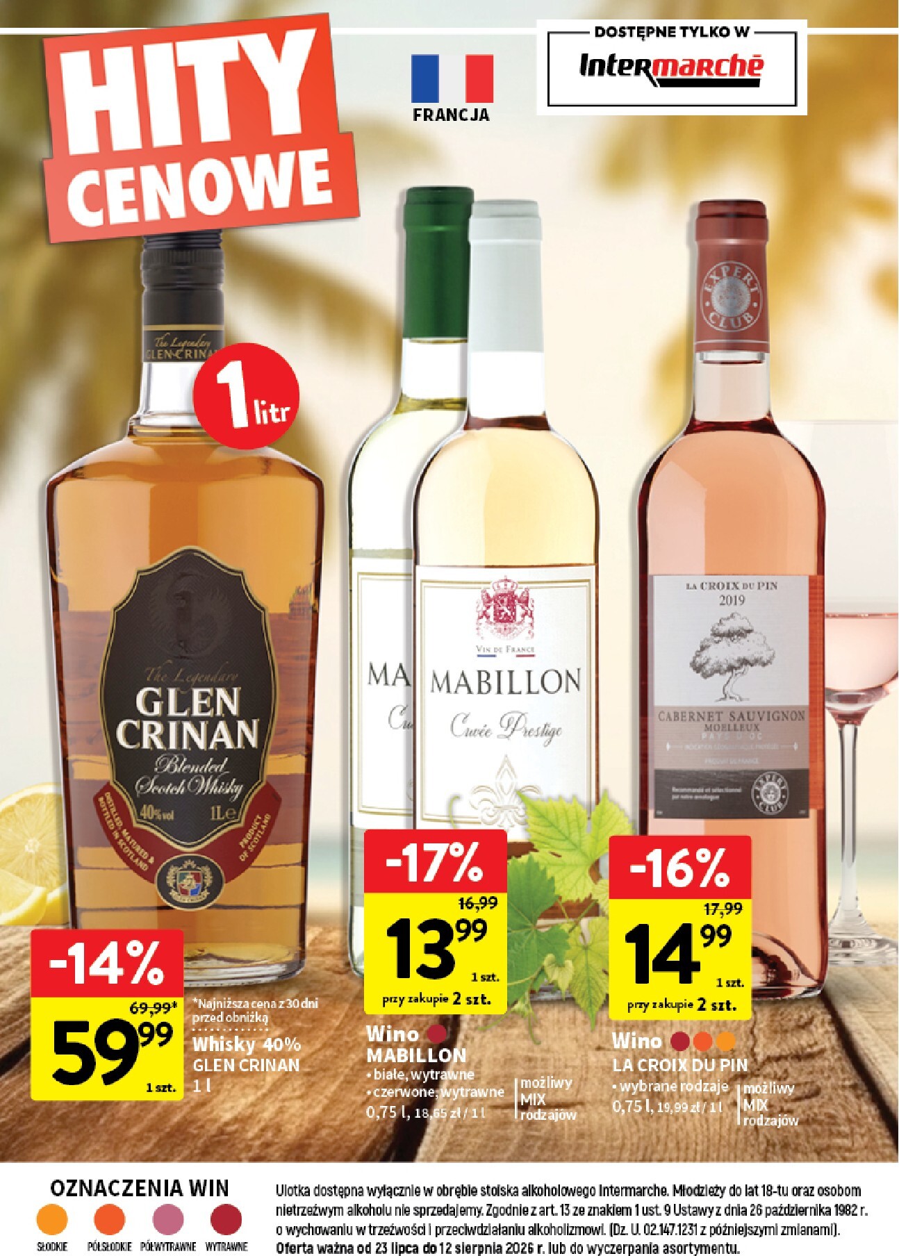 intermarche - Aktualna gazetka Intermarché - Alkohol ważna od 23.07.2026 do 12.08.2026 - page: 20