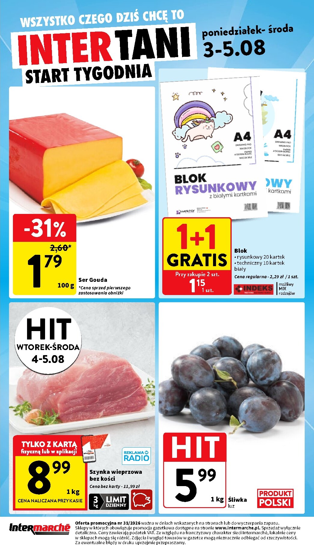 intermarche - Nowa gazetka Intermarché ważna od 30.07.2026 do 05.08.2026 - page: 44