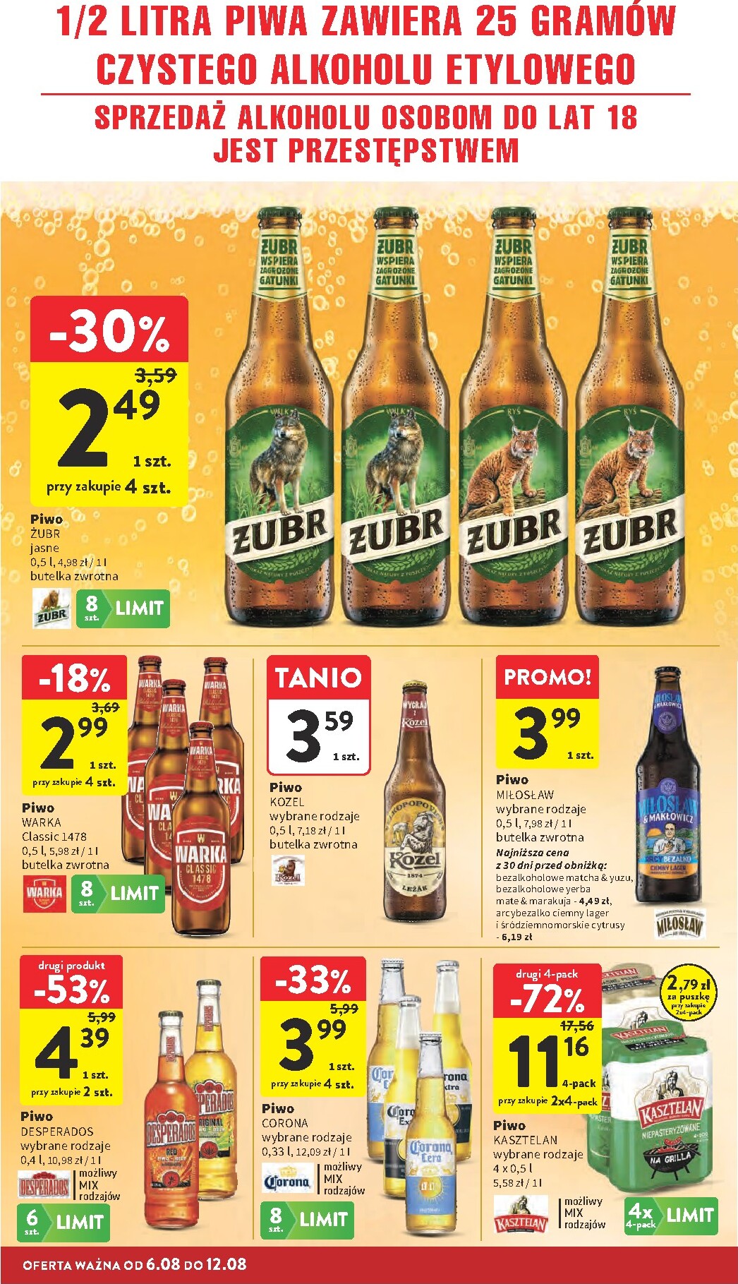 intermarche - Nowa gazetka Intermarché ważna od 06.08.2026 do 12.08.2026 - page: 30