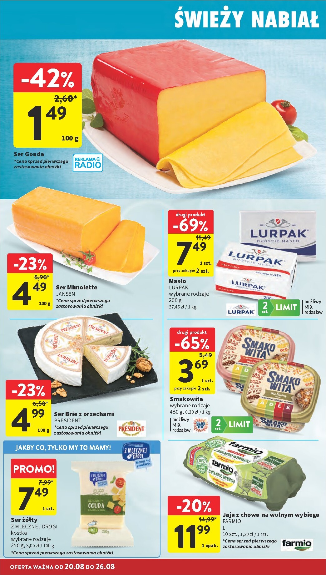 intermarche - Aktualna gazetka Intermarché ważna od 20.08.2026 do 26.08.2026 - page: 22