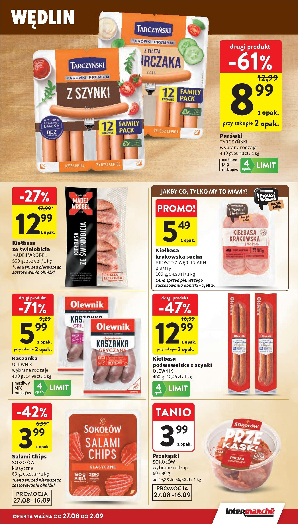 intermarche - Nowa gazetka Intermarché ważna od 27.08.2026 do 02.09.2026 - page: 17