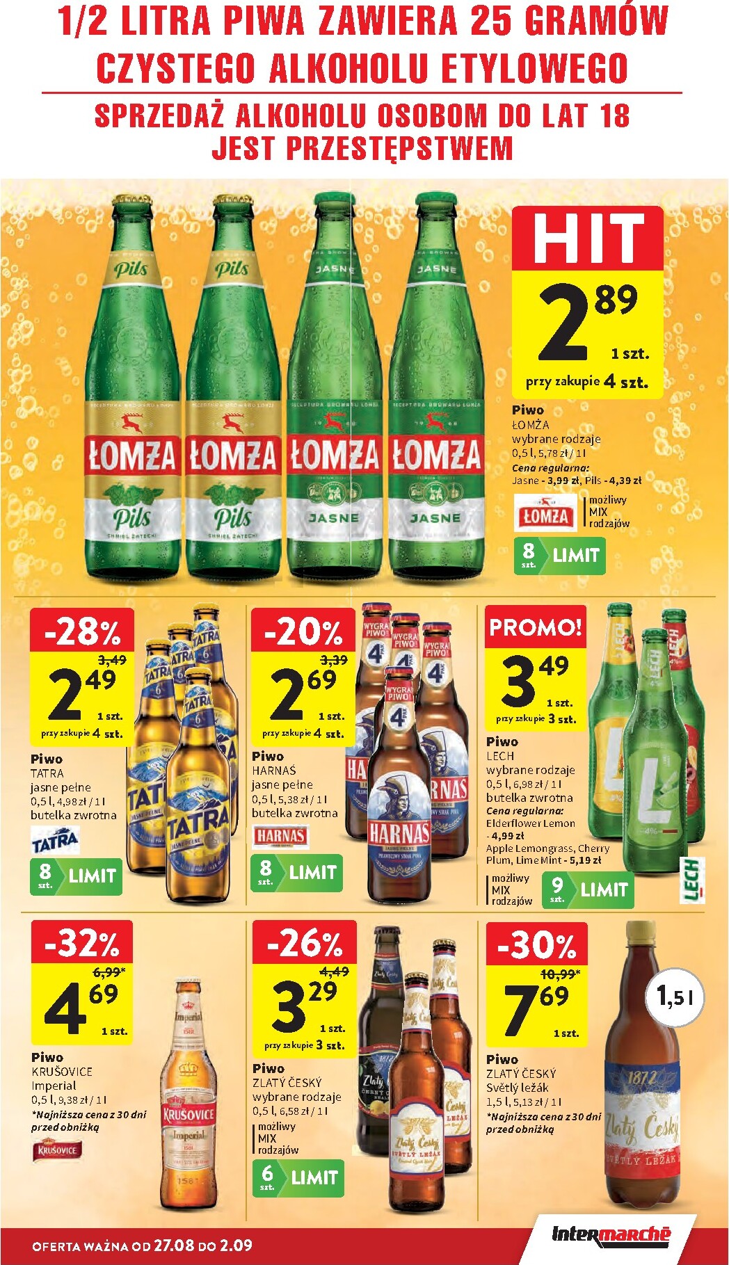 intermarche - Nowa gazetka Intermarché ważna od 27.08.2026 do 02.09.2026 - page: 35