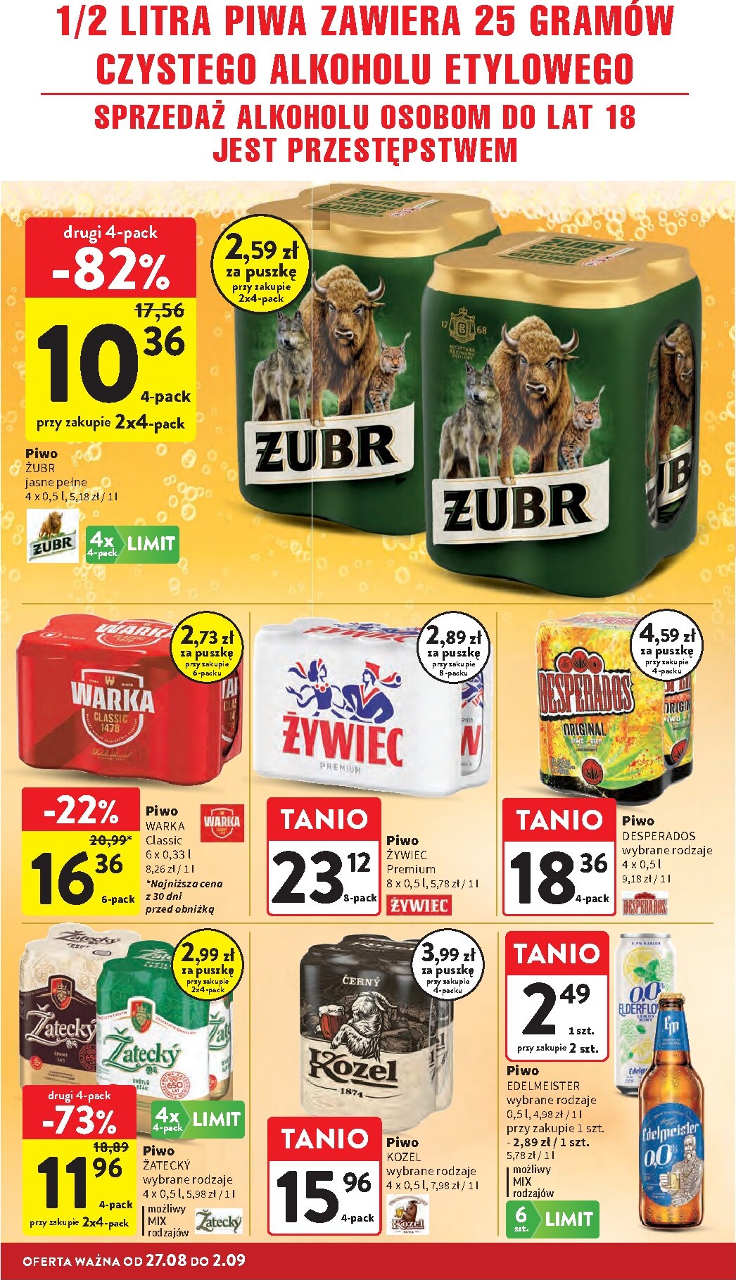 intermarche - Nowa gazetka Intermarché ważna od 27.08.2026 do 02.09.2026 - page: 34
