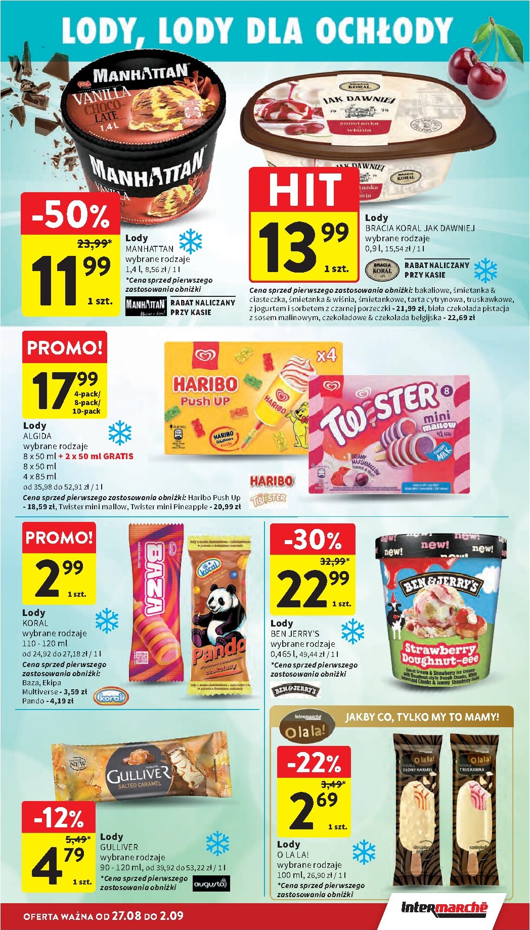 intermarche - Nowa gazetka Intermarché ważna od 27.08.2026 do 02.09.2026 - page: 25
