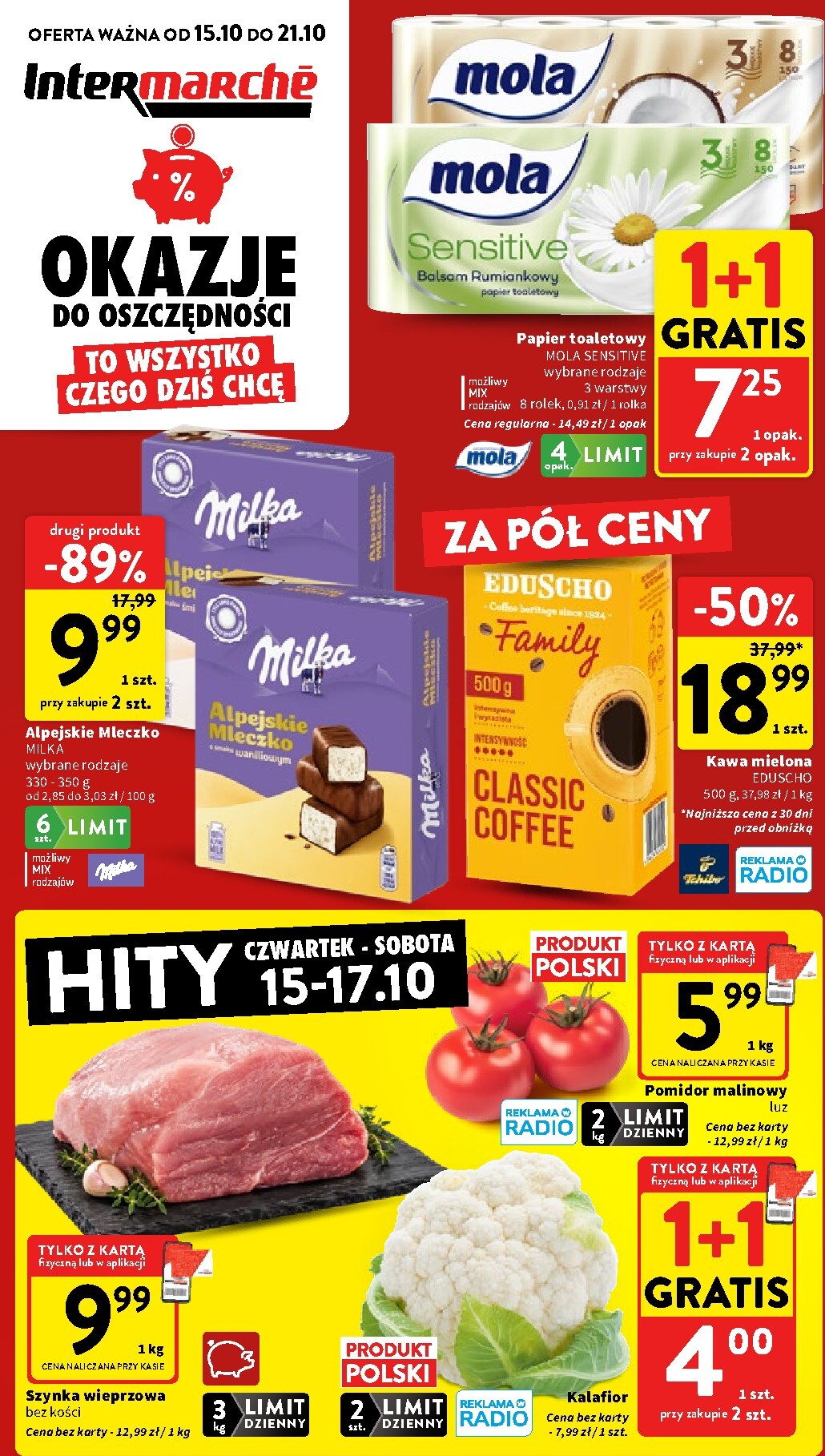 intermarche - Nowa gazetka Intermarché ważna od 15.10.2026 do 21.10.2026