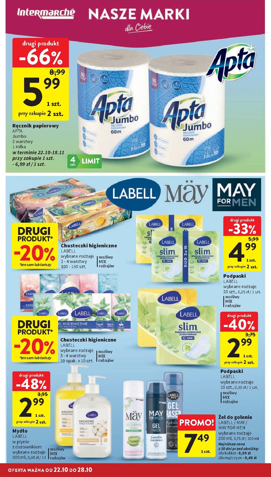 intermarche - Aktualna gazetka Intermarché ważna od 22.10.2026 do 28.10.2026 - page: 34