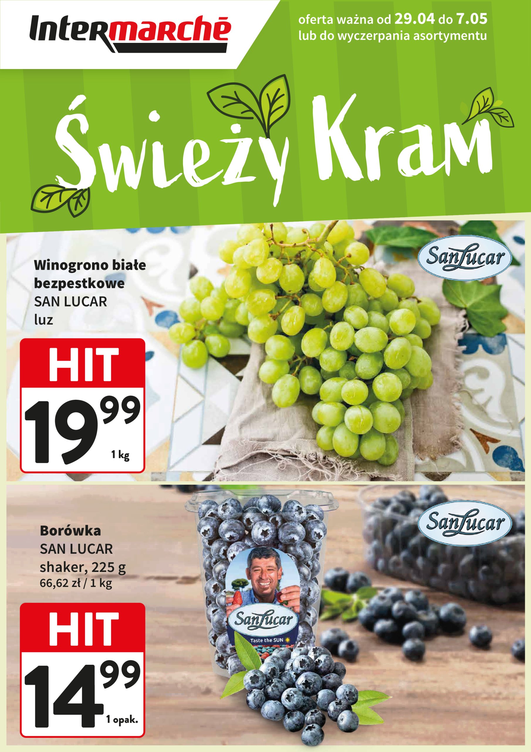 intermarche - Intermarché - Świeży Hit gazetka ważna od 29.04. - 07.05.