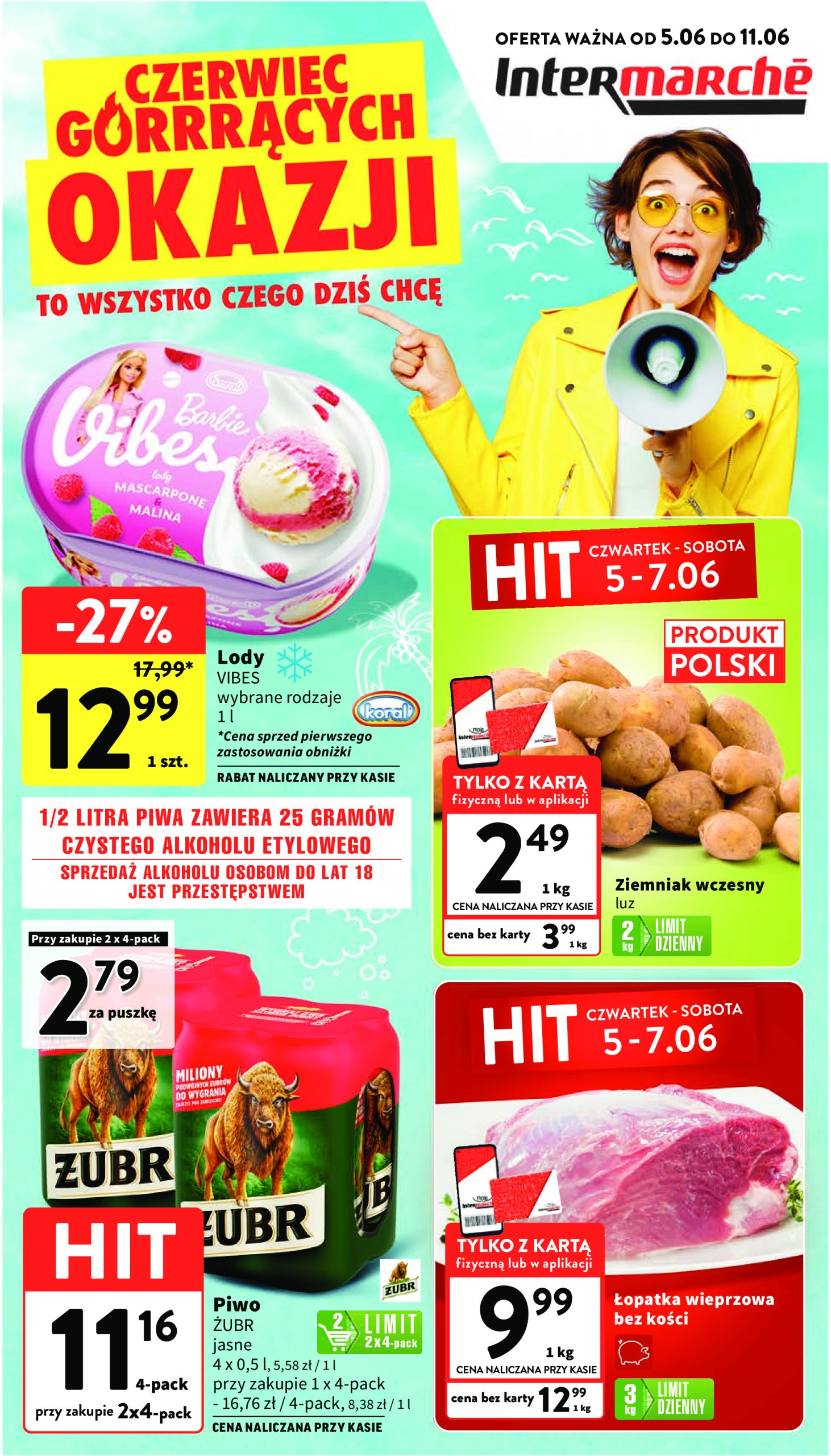 intermarche - Intermarché gazetka ważna od 05.06. - 11.06. - page: 1 intermarche - Intermarché gazetka ważna od 05.06. - 11.06. - page: 1