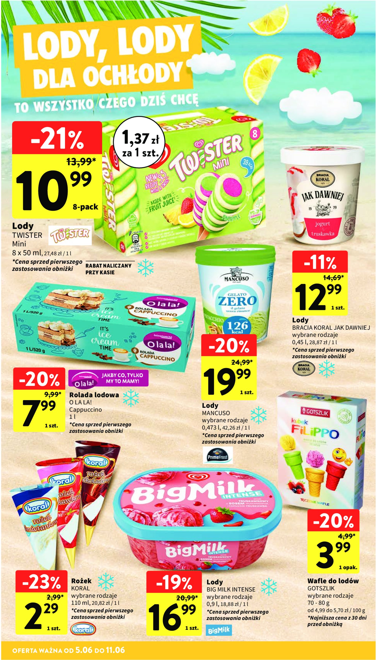intermarche - Intermarché gazetka ważna od 05.06. - 11.06. - page: 24 intermarche - Intermarché gazetka ważna od 05.06. - 11.06. - page: 24