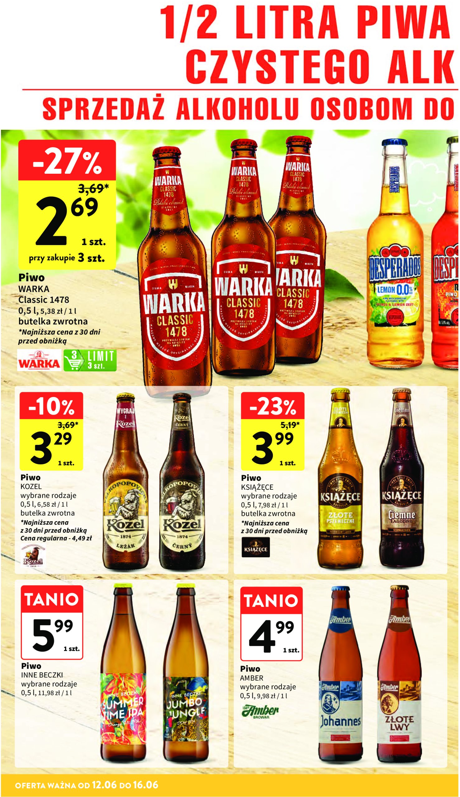 intermarche - Gazetka Intermarché ważna od 12.06. - 16.06. - page: 38 intermarche - Gazetka Intermarché ważna od 12.06. - 16.06. - page: 38