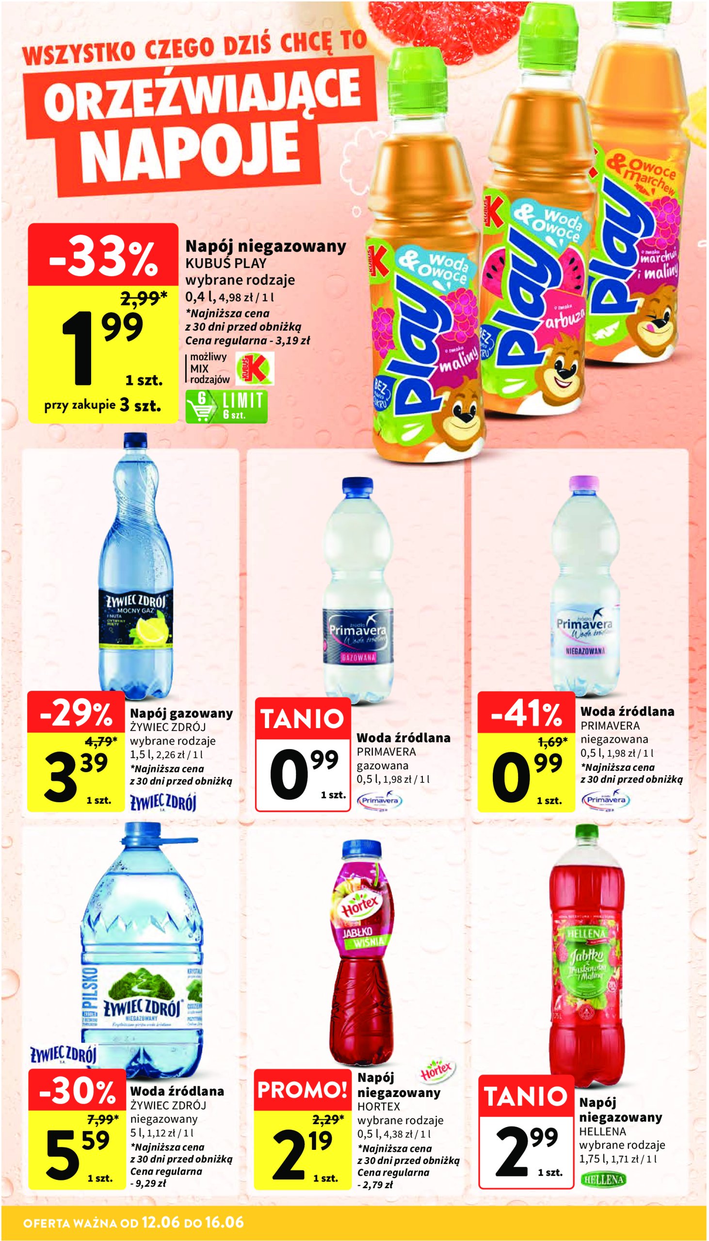 intermarche - Gazetka Intermarché ważna od 12.06. - 16.06. - page: 34 intermarche - Gazetka Intermarché ważna od 12.06. - 16.06. - page: 34