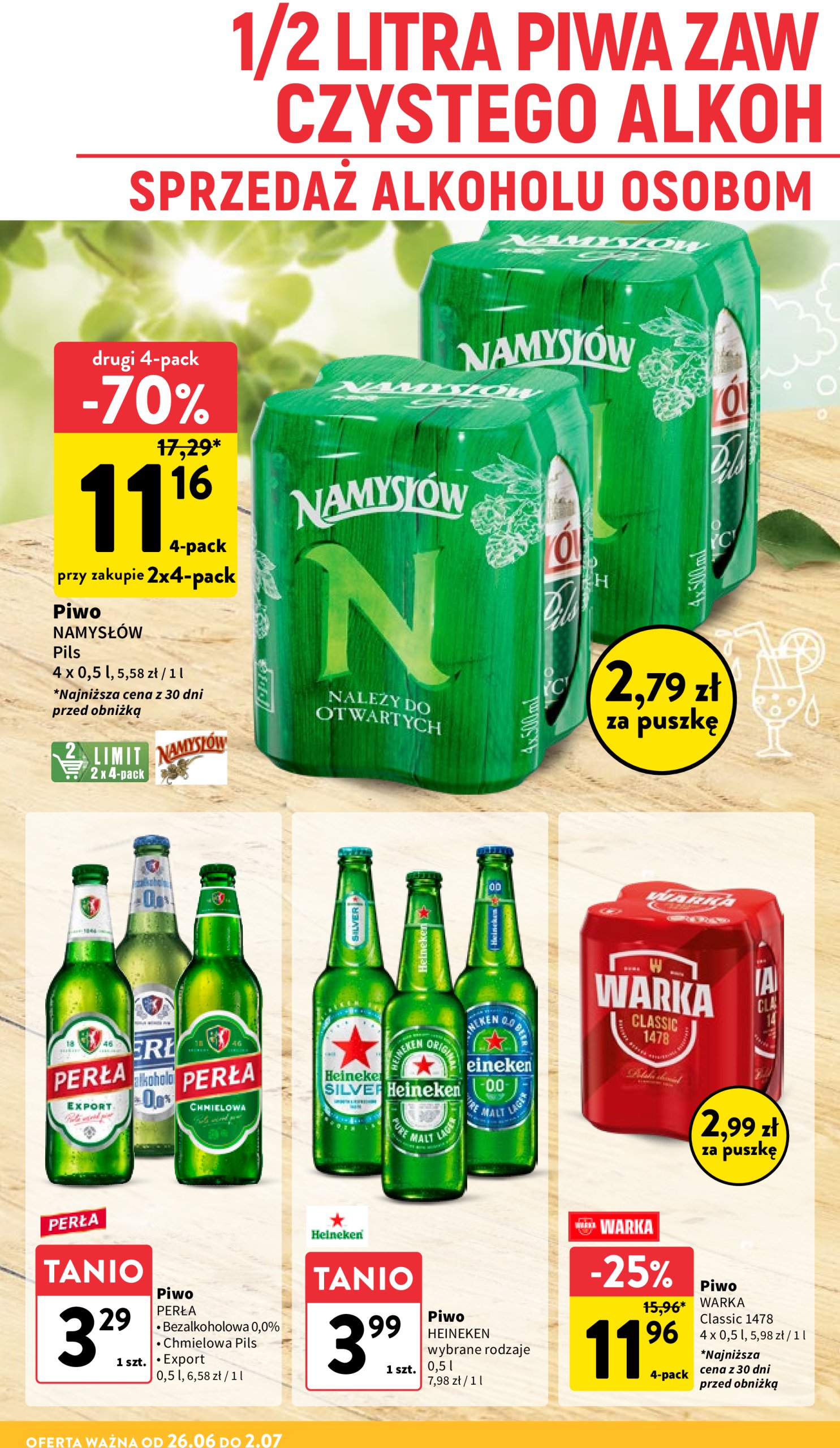 intermarche - Gazetka Intermarché ważna od 26.06. - 02.07. - page: 28 intermarche - Gazetka Intermarché ważna od 26.06. - 02.07. - page: 28