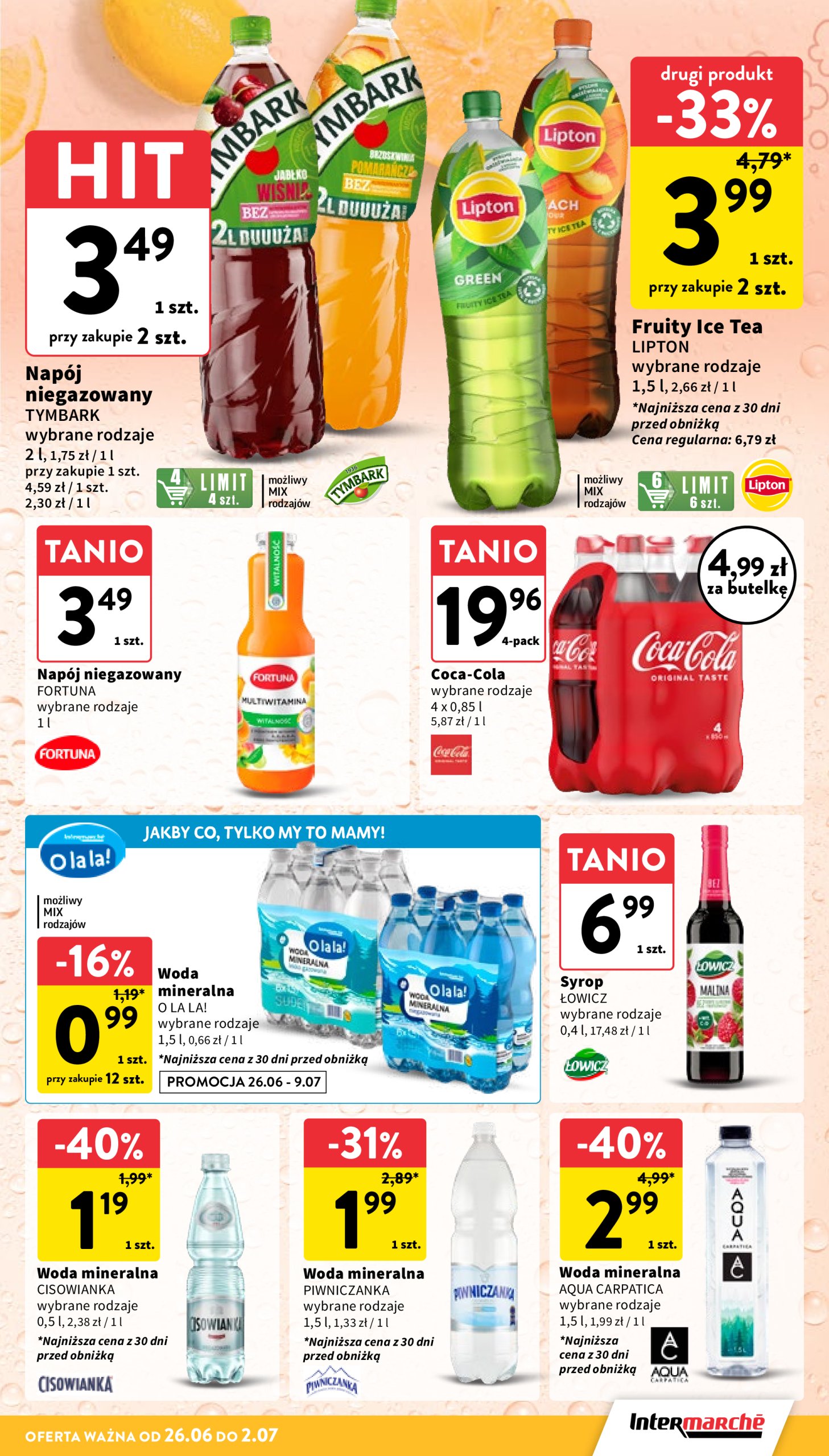 intermarche - Gazetka Intermarché ważna od 26.06. - 02.07. - page: 27 intermarche - Gazetka Intermarché ważna od 26.06. - 02.07. - page: 27