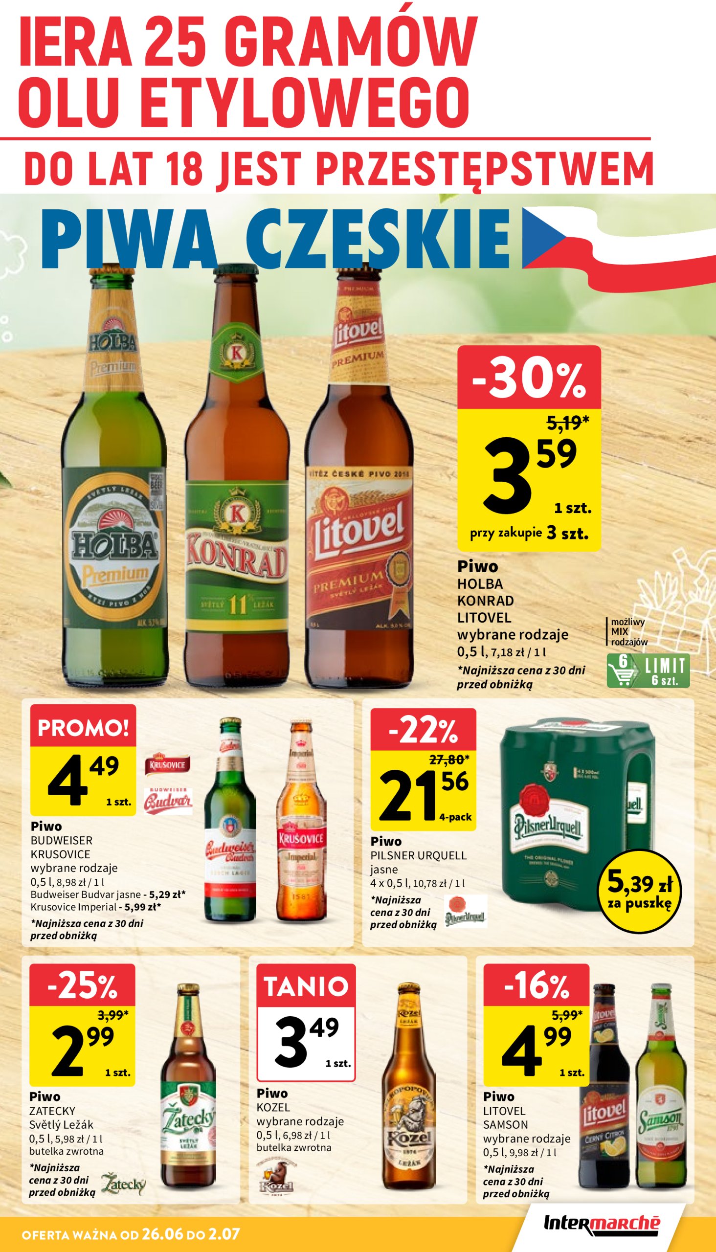 intermarche - Gazetka Intermarché ważna od 26.06. - 02.07. - page: 29 intermarche - Gazetka Intermarché ważna od 26.06. - 02.07. - page: 29