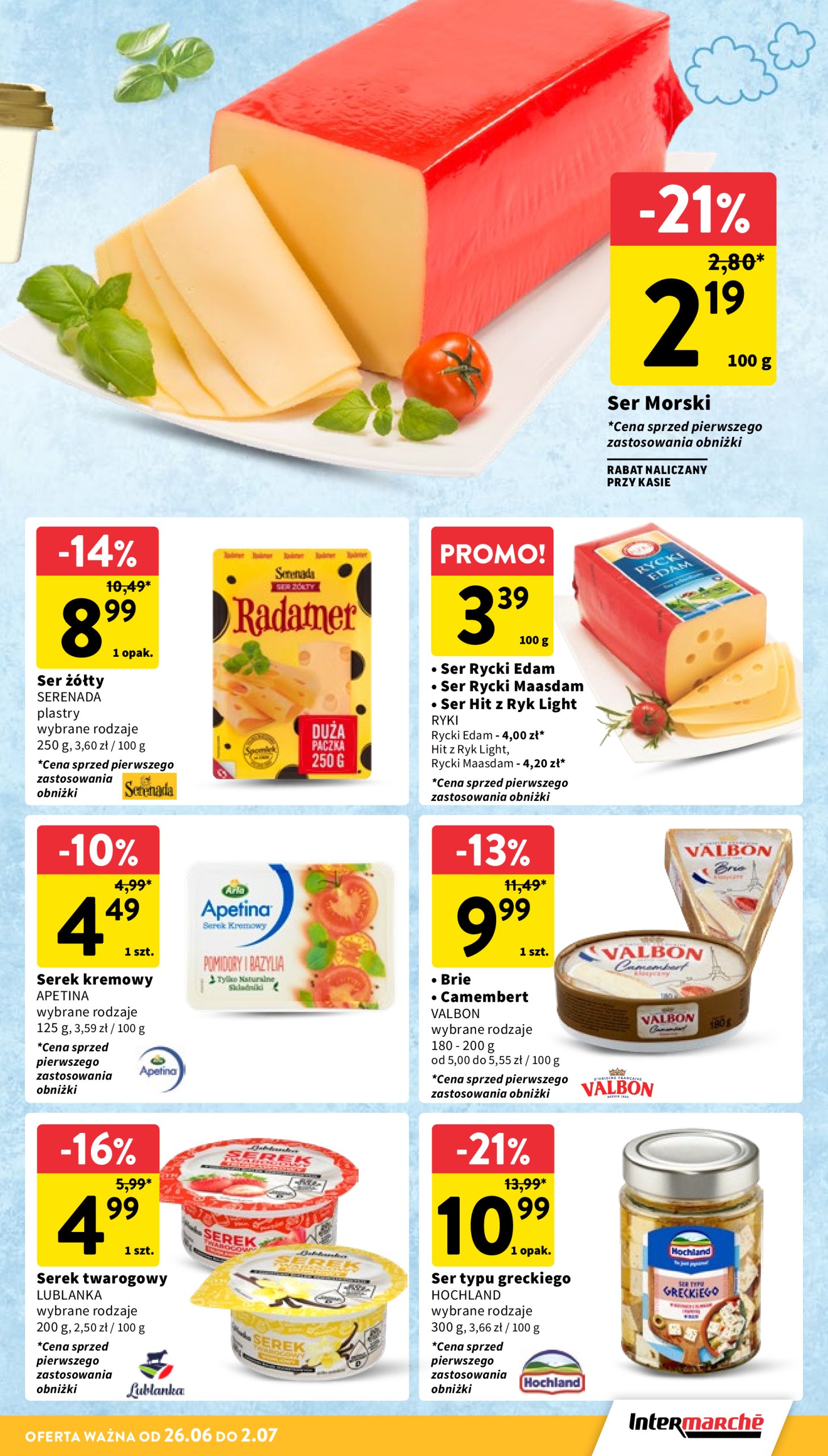 intermarche - Gazetka Intermarché ważna od 26.06. - 02.07. - page: 19 intermarche - Gazetka Intermarché ważna od 26.06. - 02.07. - page: 19