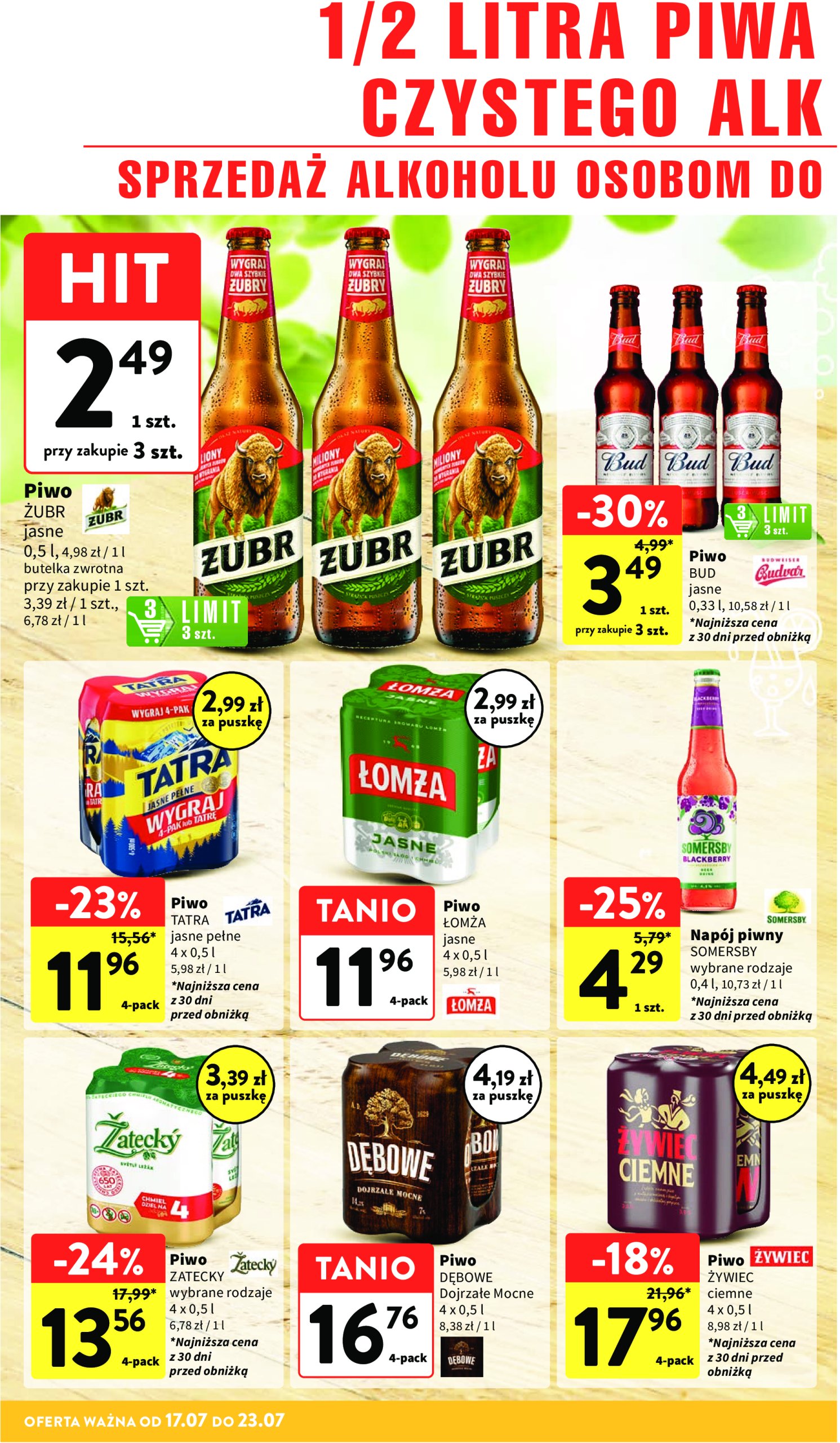 intermarche - Gazetka Intermarché ważna od 17.07. - 23.07. - page: 33 intermarche - Gazetka Intermarché ważna od 17.07. - 23.07. - page: 33