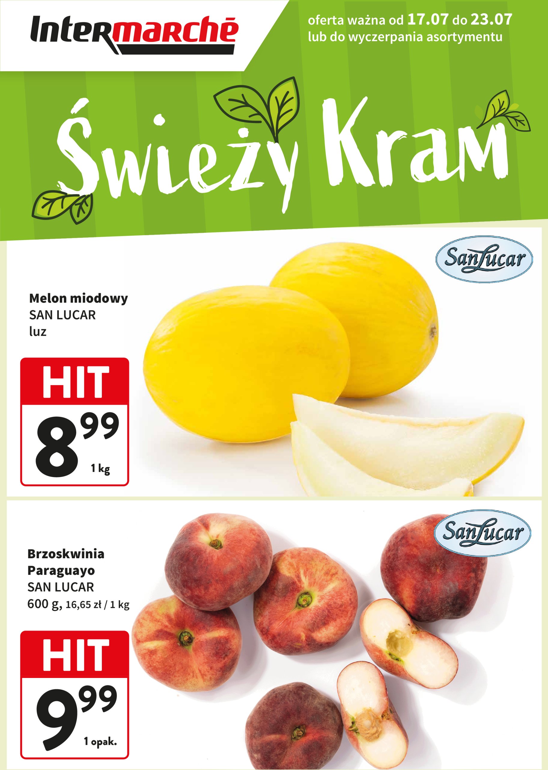intermarche - Gazetka Intermarché - Świeży Hit ważna od 17.07. - 23.07. - page: 2