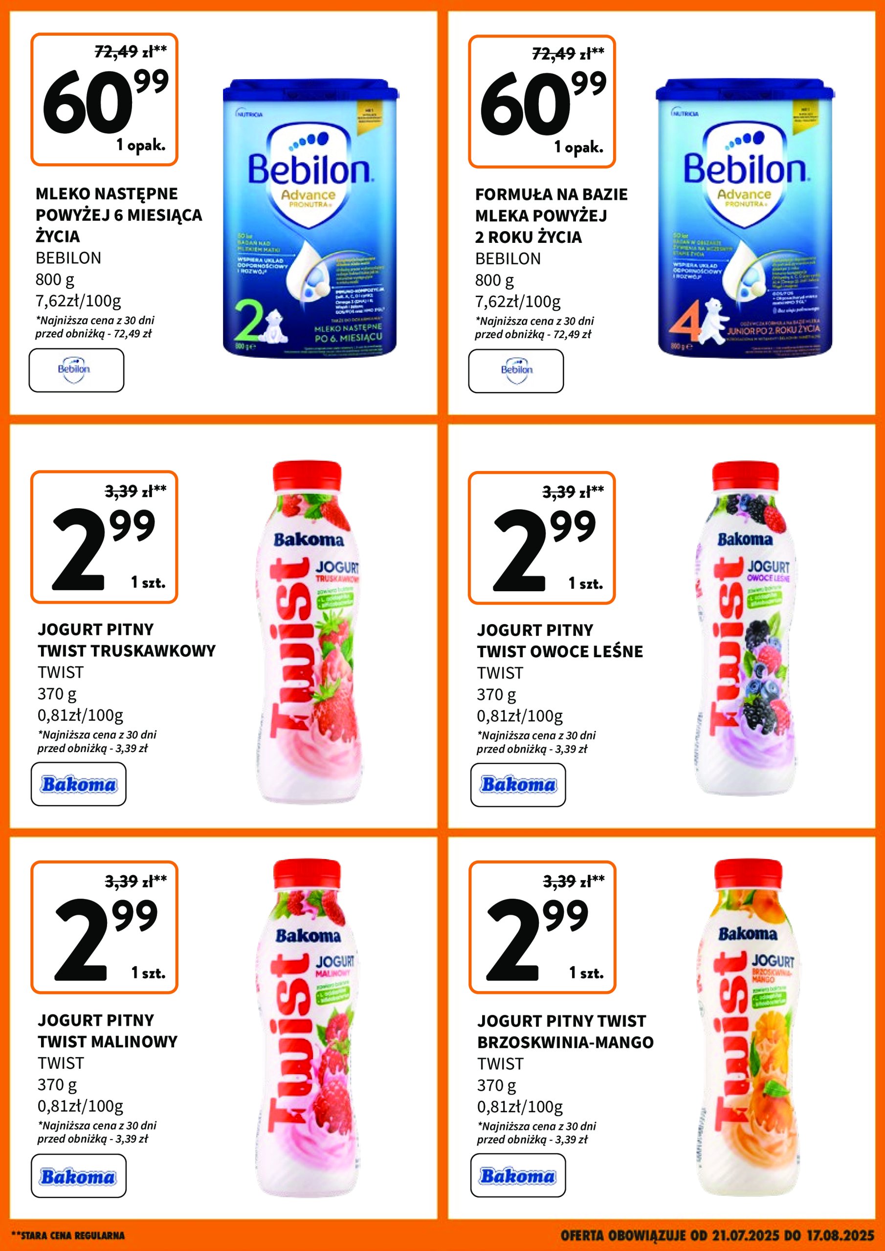 intermarche - Gazetka Intermarché - Nowa NIższa Cena ważna od 21.07. - 16.08. - page: 2