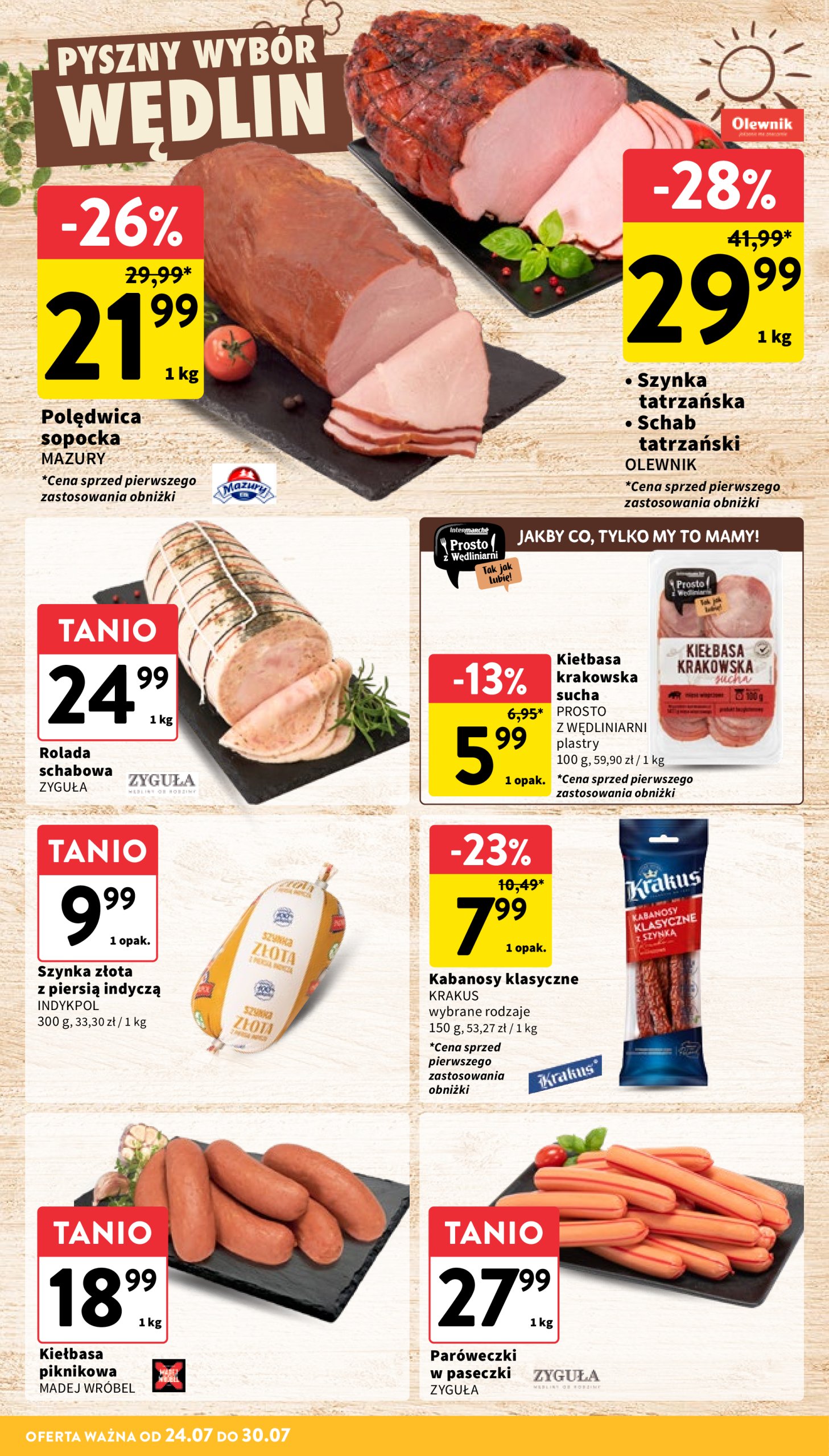 intermarche - Gazetka Intermarché ważna od 24.07. - 30.07. - page: 14 intermarche - Gazetka Intermarché ważna od 24.07. - 30.07. - page: 14