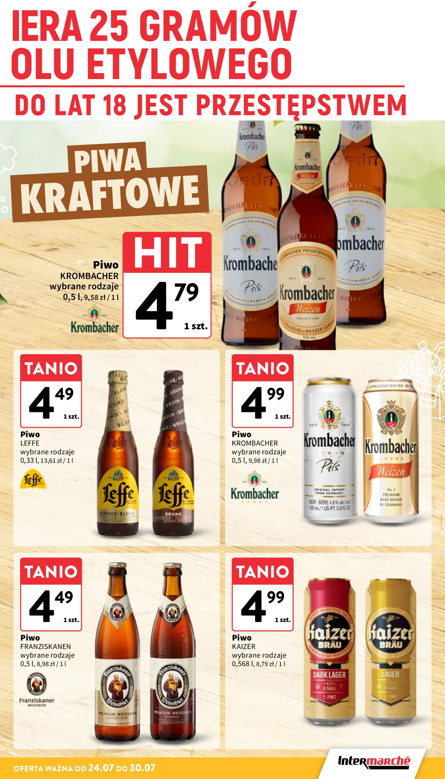 intermarche - Gazetka Intermarché ważna od 24.07. - 30.07. - page: 27 intermarche - Gazetka Intermarché ważna od 24.07. - 30.07. - page: 27