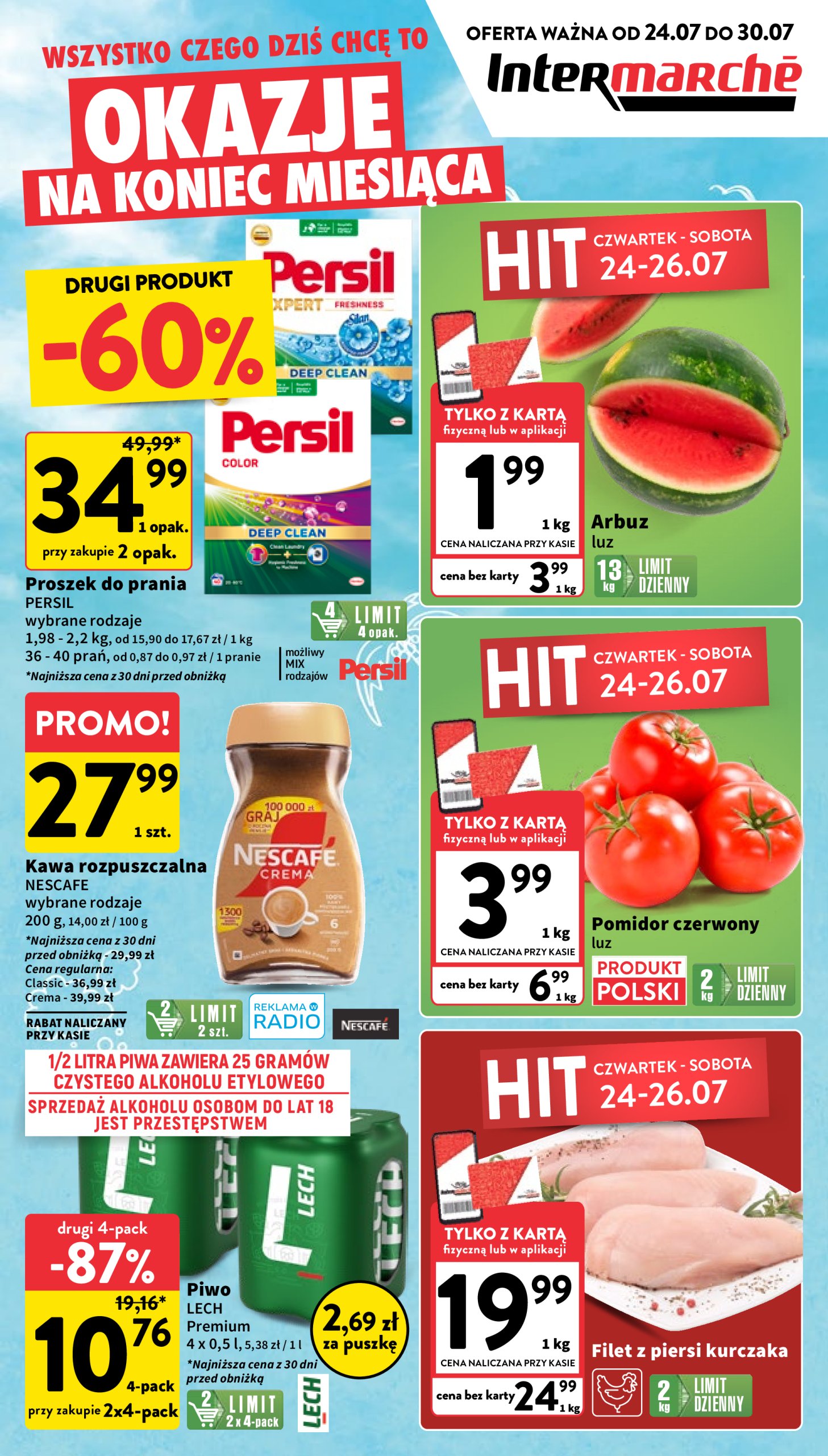 intermarche - Gazetka Intermarché ważna od 24.07. - 30.07. - page: 1 intermarche - Gazetka Intermarché ważna od 24.07. - 30.07. - page: 1