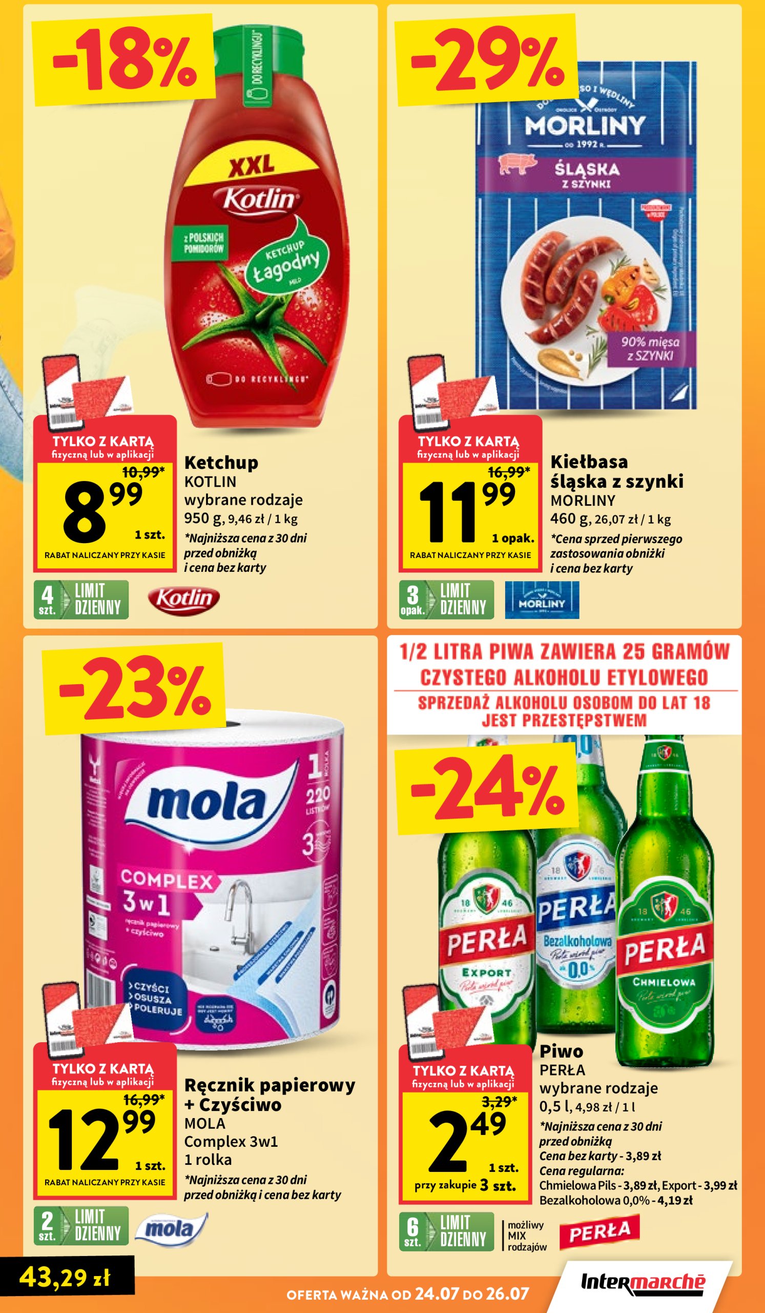 intermarche - Gazetka Intermarché ważna od 24.07. - 30.07. - page: 3 intermarche - Gazetka Intermarché ważna od 24.07. - 30.07. - page: 3
