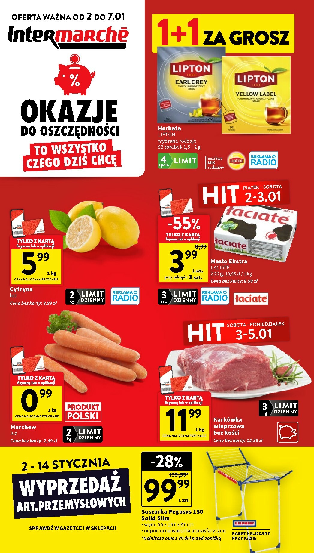 intermarche - Gazetka Intermarché - ważna od 02.01. do 07.01.